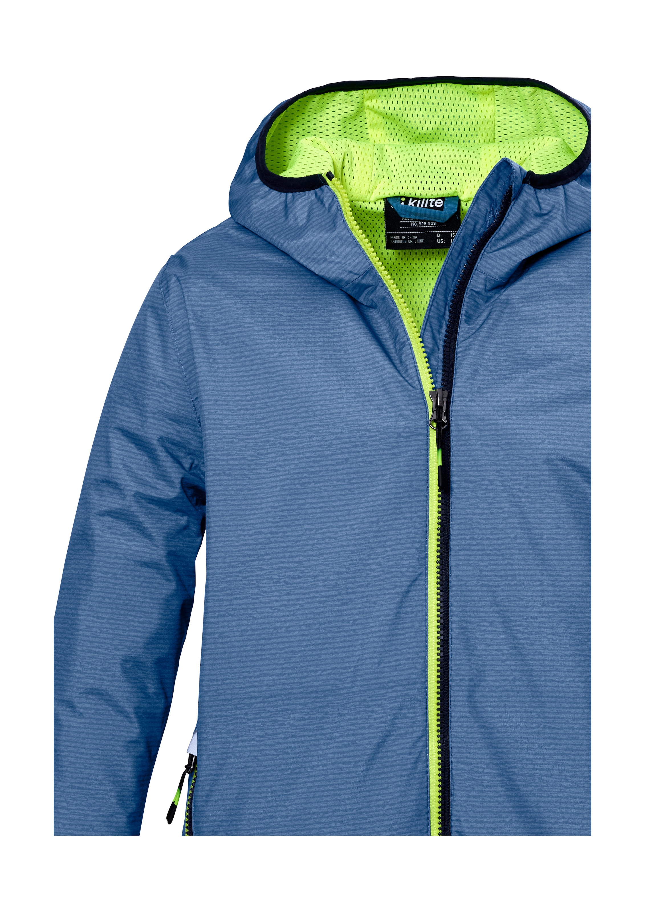 Killtec Funktionsjacke »KOS 147 BYS JCKT«, Wind- und wasserdichte Funktionsjacke mit Kapuze