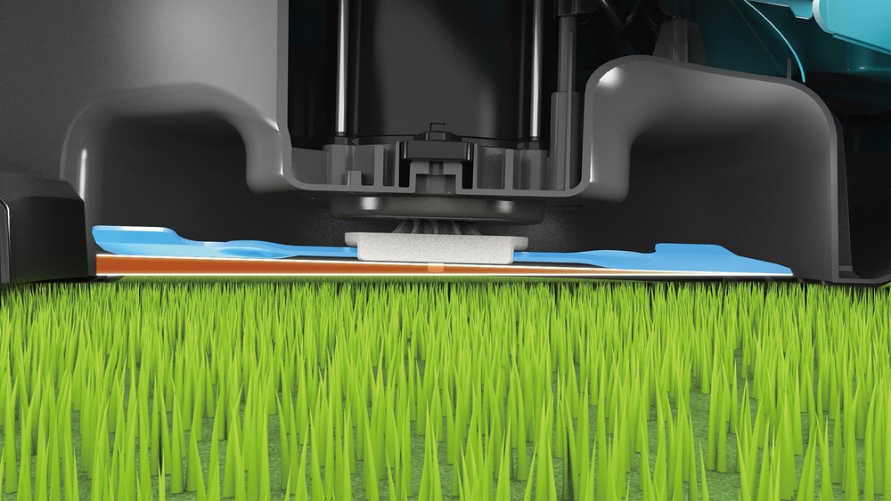 Makita Akkurasenmäher »»LM004GM102« 40V max., 43 cm, 50 l, Inkl. Akku und Ladegerät« leistungsstark, abgasfrei und besonders leise