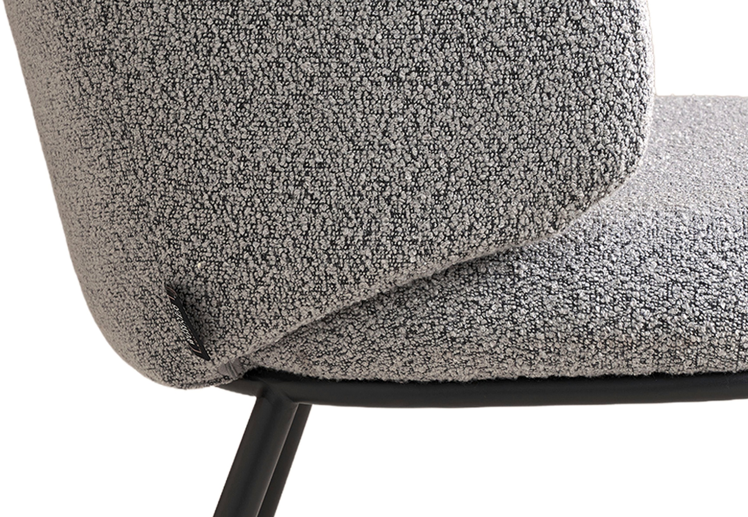 SCHÖNER WOHNEN-Kollektion Esszimmerstuhl »SUNJA« () 1 Stk.Bezug Bouclé, Untergestell Metall pulverbeschichtet