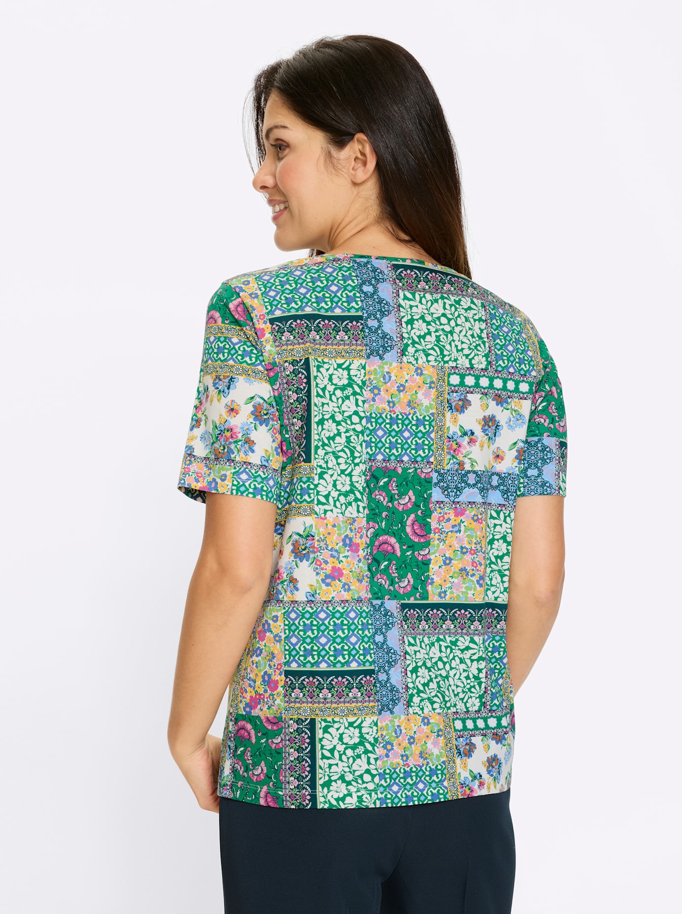 Thumbnail - Classic Basics Print-Shirt "Kurzarm-Shirt" 1 tlg.