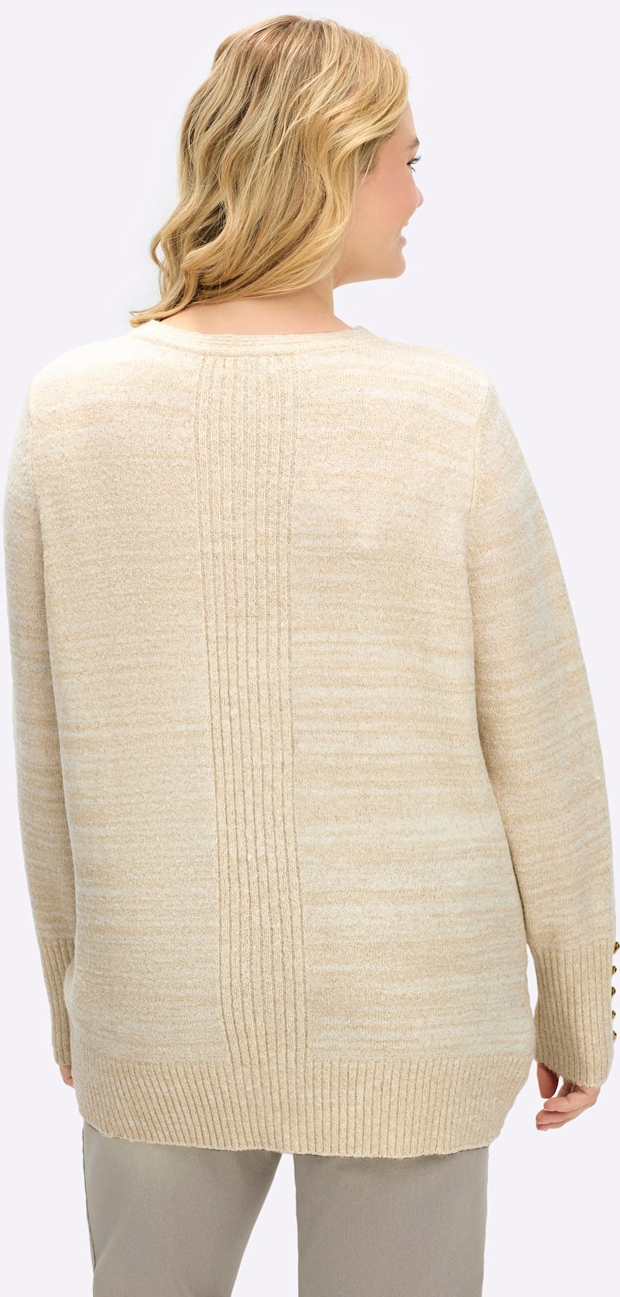 sheego by Joe Browns V-Ausschnitt-Pullover "Pullover" günstig online kaufen