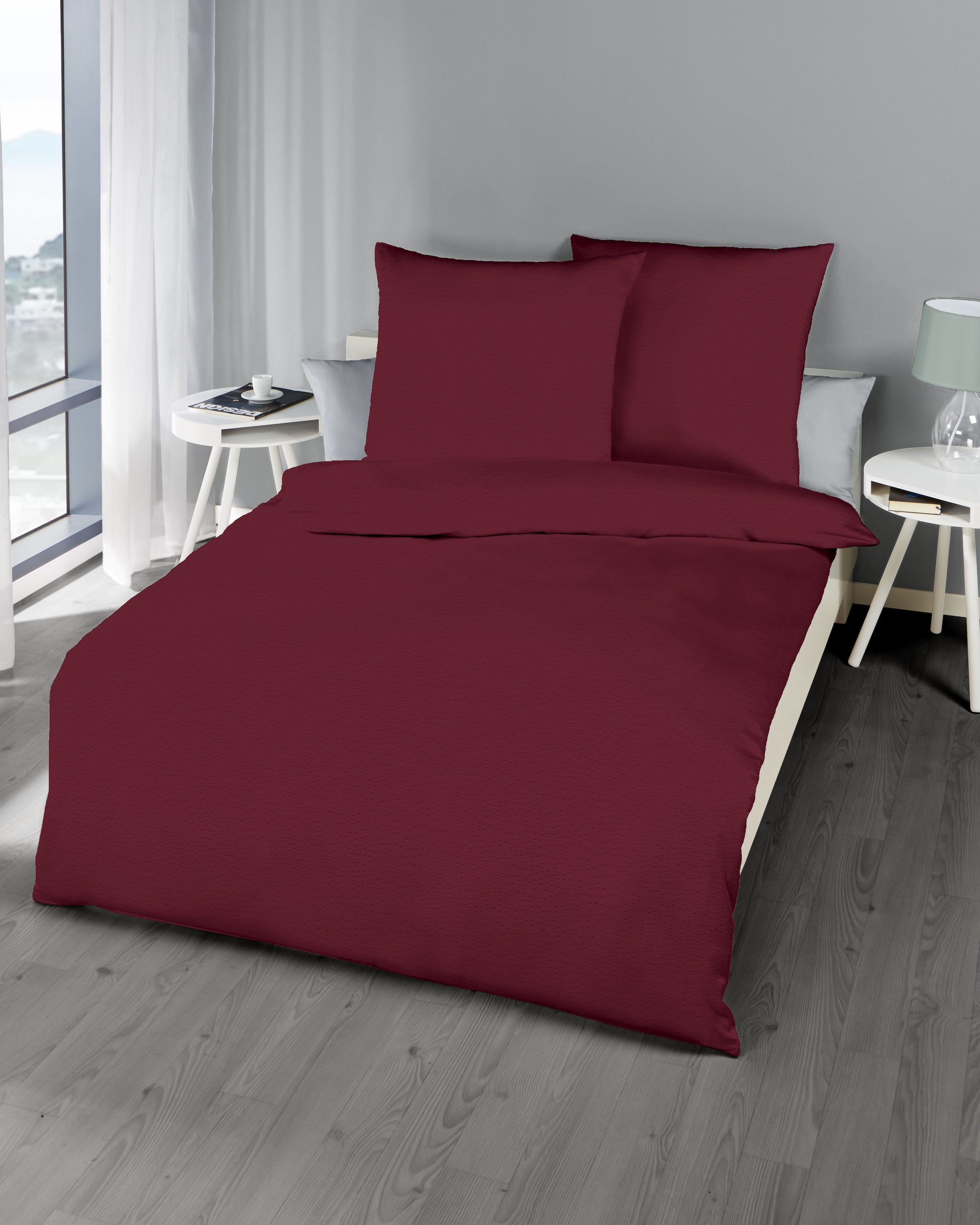 Kaeppel Bettwäsche "Uni" 2 Stk. Unifarben