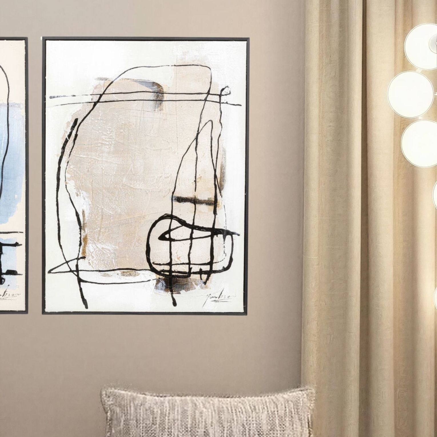 Kare Design Bild mit Rahmen »Gerahmtes Bild Dust 55x75cm« 1, 