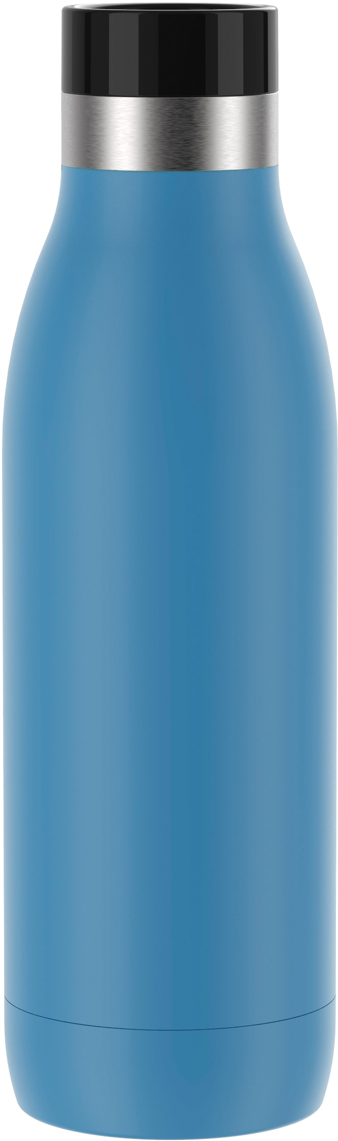 Emsa Trinkflasche »Bludrop Color«, (1 BAUR 12h spülmaschinenfest kühl, tlg.), Deckel, warm/24h Edelstahl, Quick-Press 