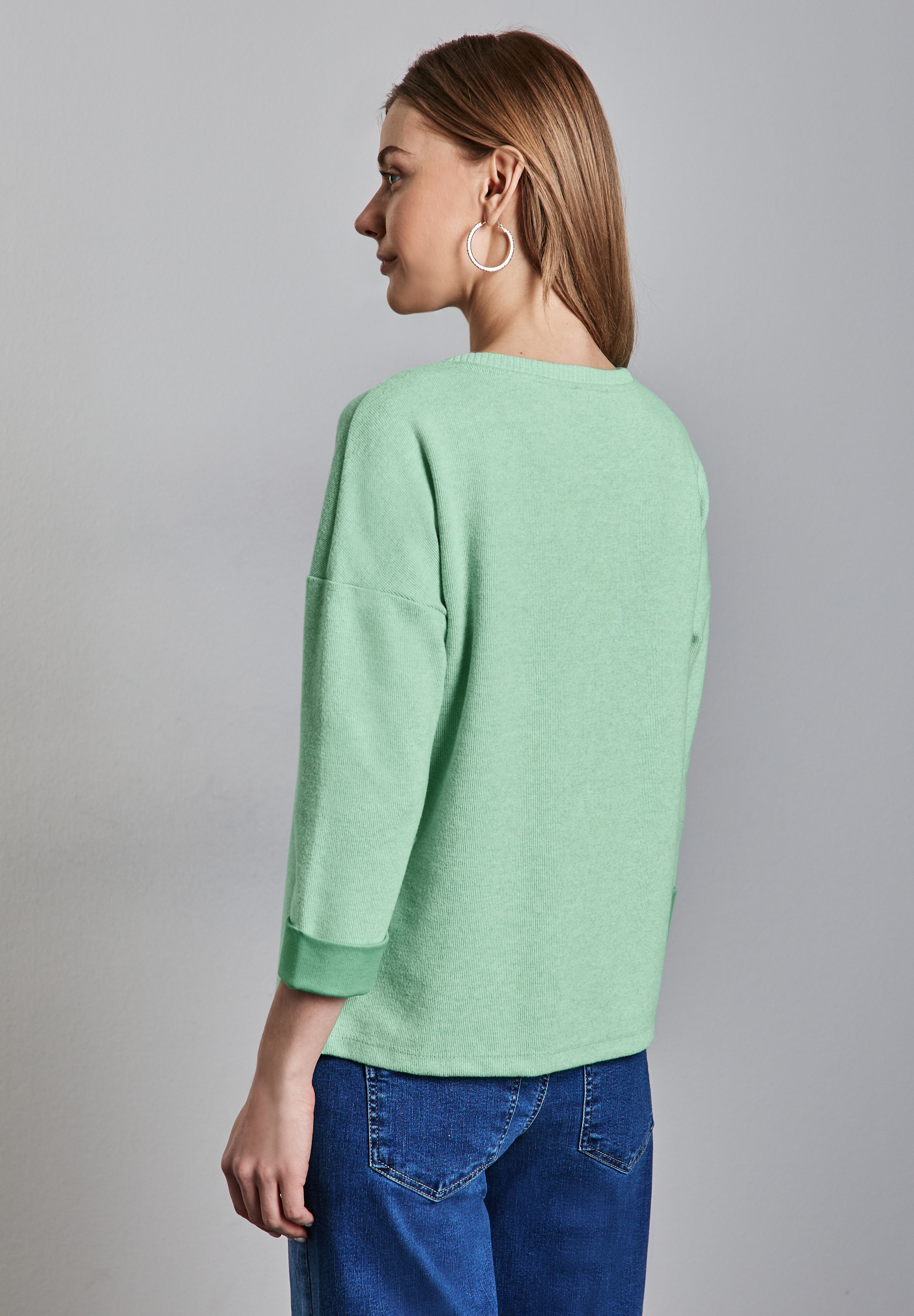 STREET ONE 3/4-Arm-Shirt, mit 3/4 Ärmeln