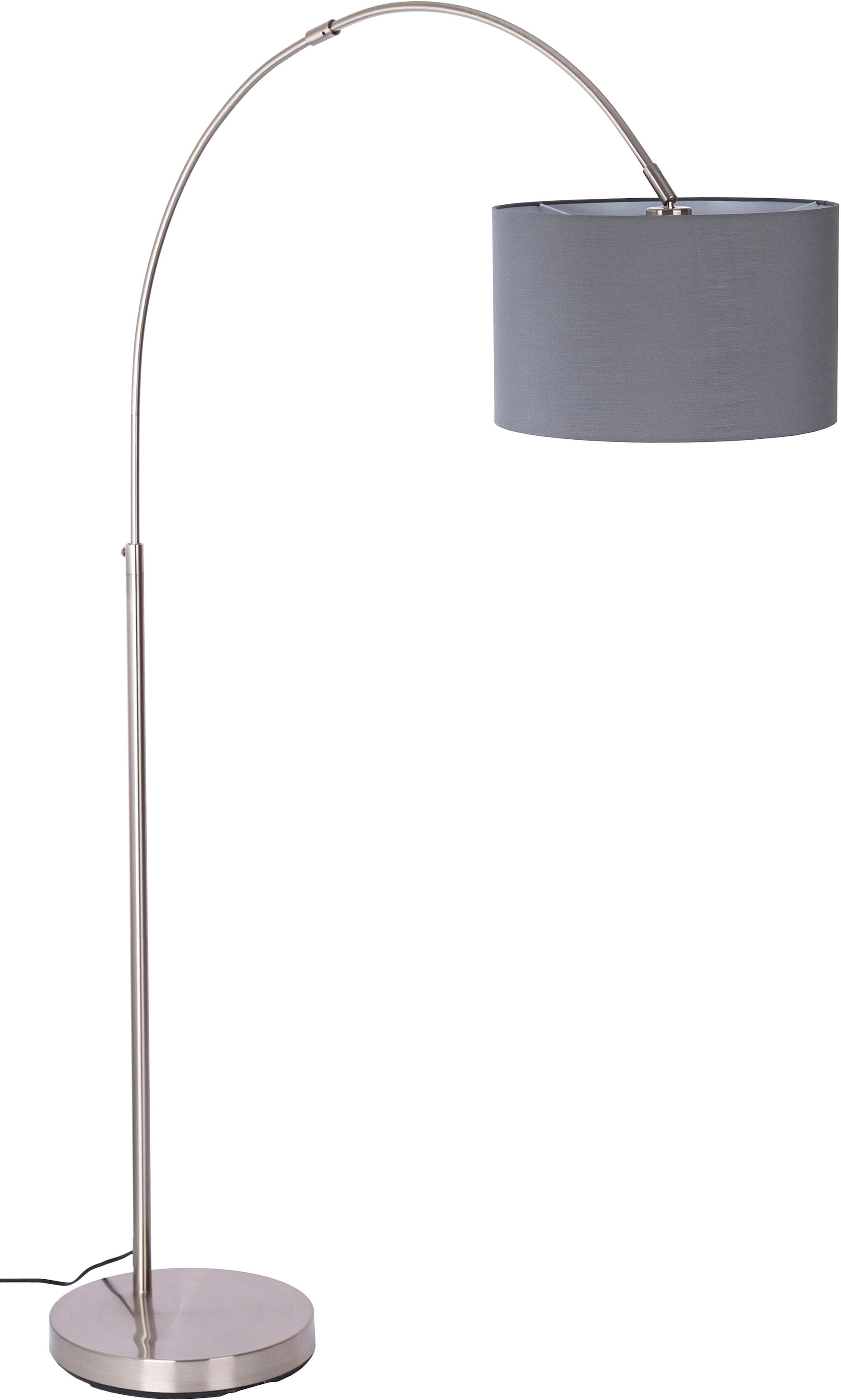 Nino Leuchten Stehlampe »ATLANTA«, 1 flammig-flammig, höhenverstellbar,  Kopf verstellbar, Fußschalter | BAUR | Standleuchten
