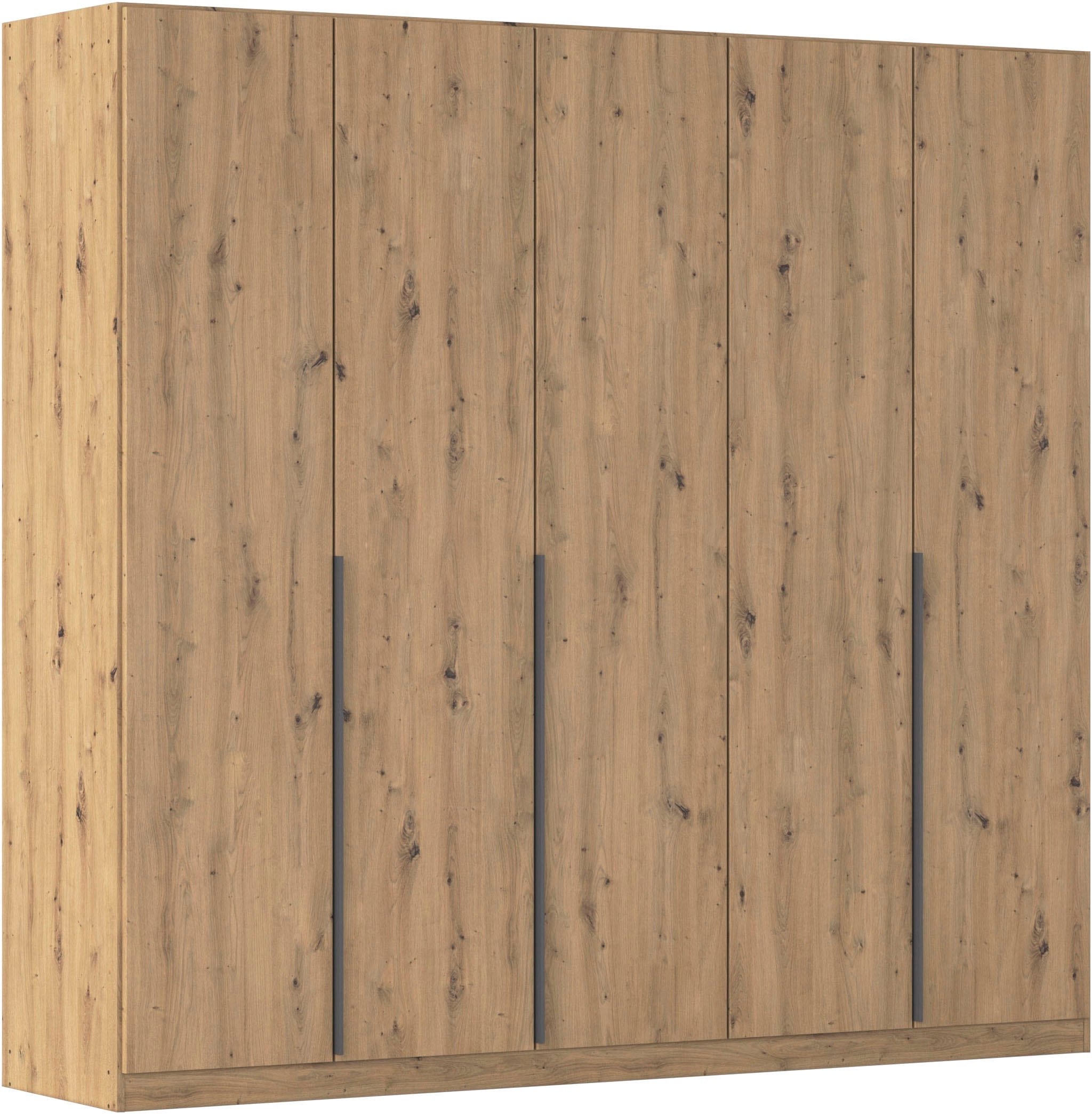 OTTO home Drehtürenschrank "AGORDO" in zwei Griff-Farben, Breiten 91-405 cm, Dekor- oder Hochglanzfront, in 8 Breiten & 2 Höhen, MADE IN GERMANY