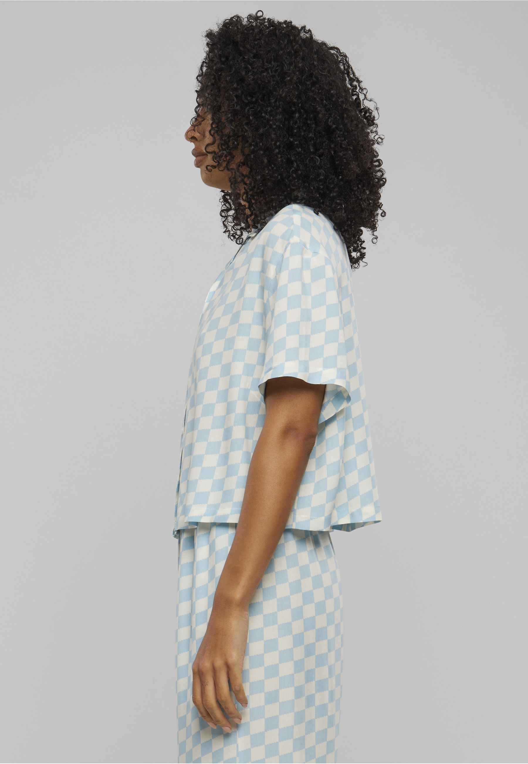 URBAN CLASSICS T-Shirt »Urban Classics Damen Ladies Resort Shirt« 1 Stk.