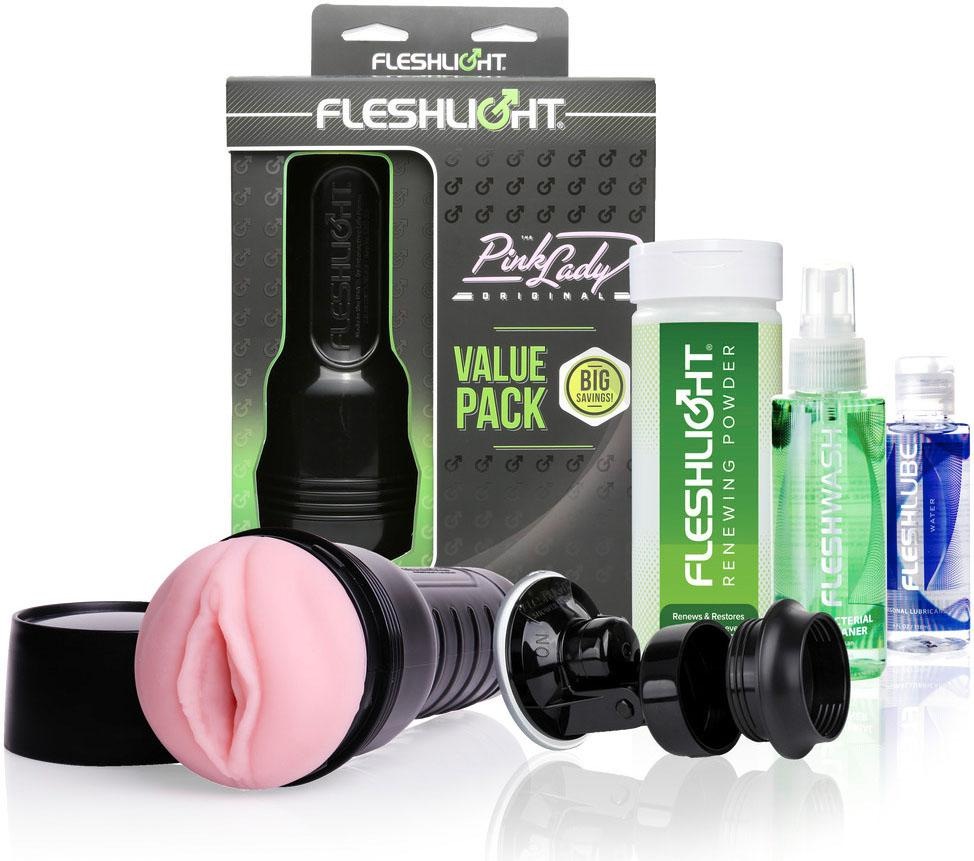 Fleshlight Masturbator »Pink Lady Original Value«, (Packung, 6 tlg.)