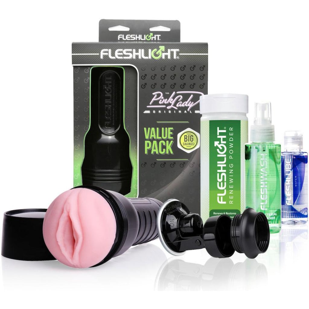 Fleshlight Masturbator »Pink Lady Original Value«, (Packung, 6 tlg.)