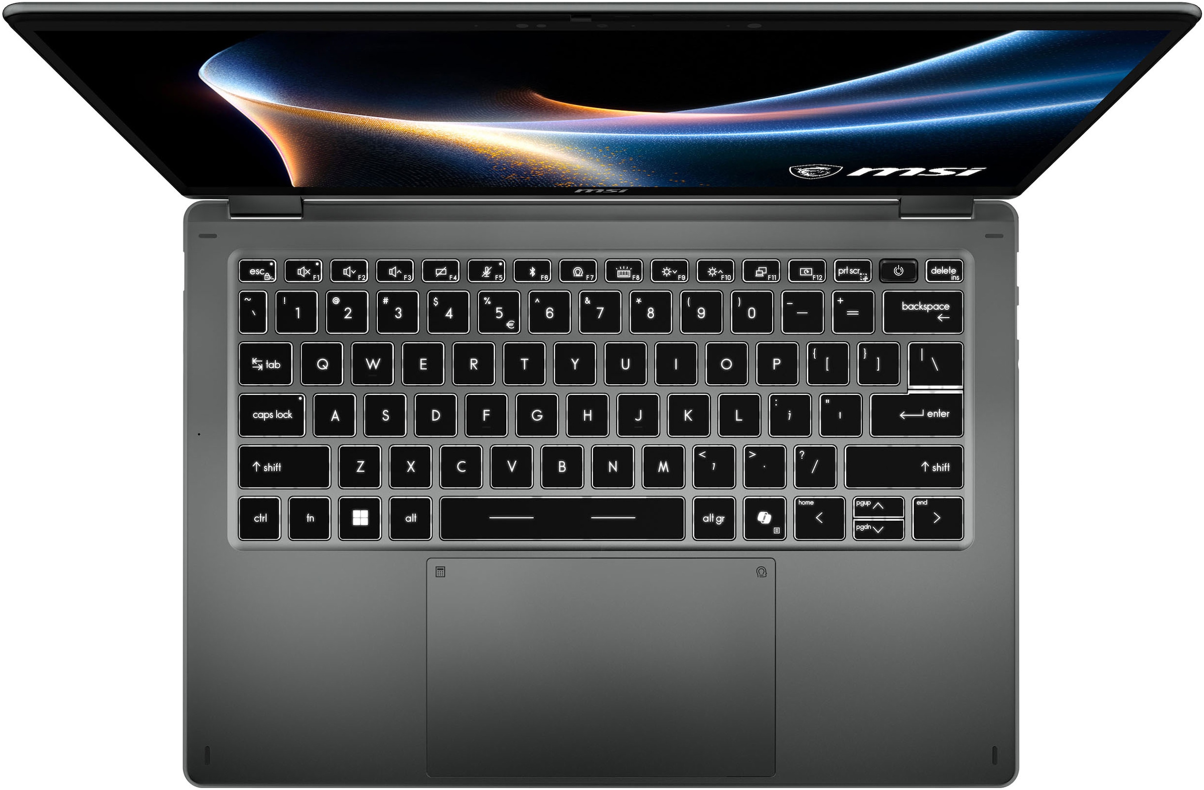 MSI Convertible Notebook »Prestige 14 Flip AI+ D3MTG-055« 35,7 cm / 14 ″ Intel Core Ultra 9 Intel Graphics 2.000 GB SSD