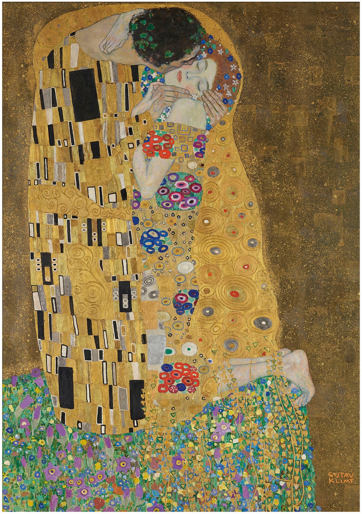 Art for the home Leinwandbild »Kuss (Gustav Klimt)«, (1 St.)