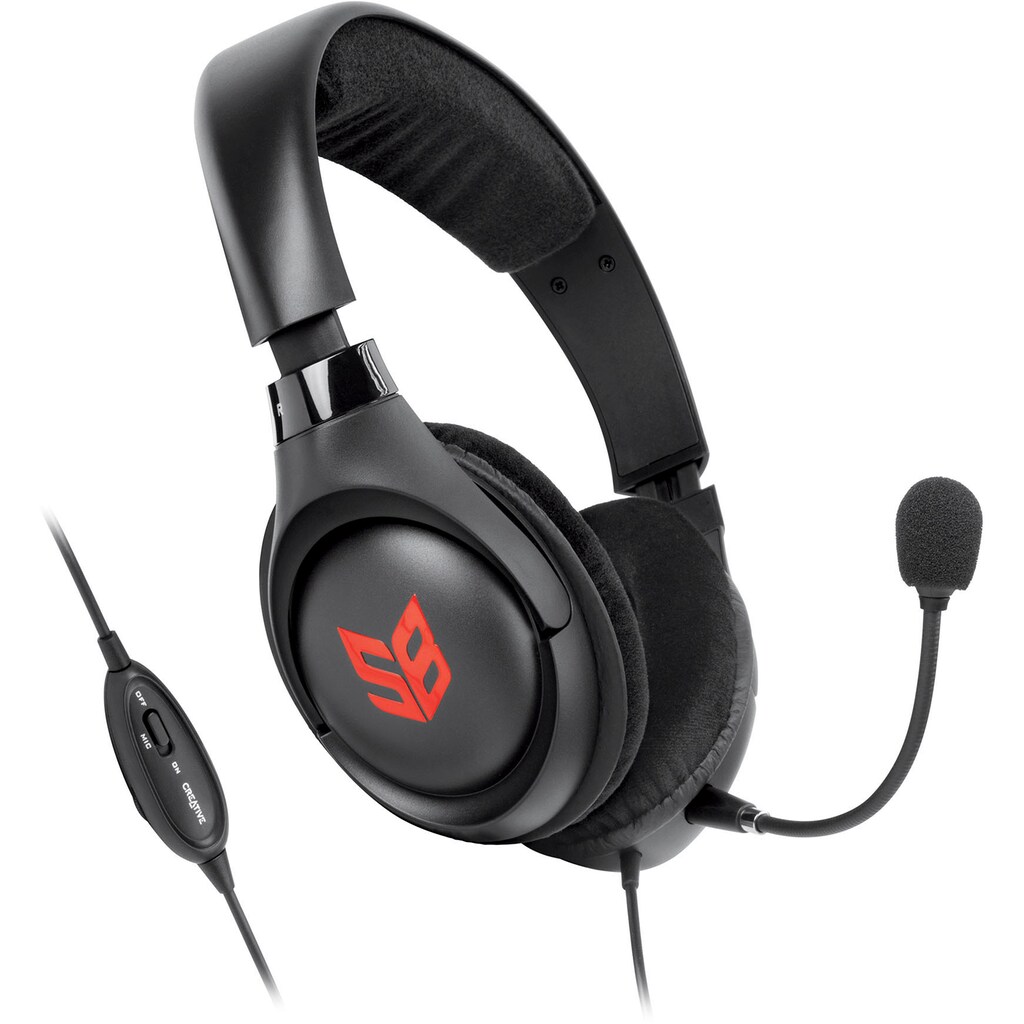 Creative Gaming-Headset »HS-810 SB Blaze«, Rauschunterdrückung