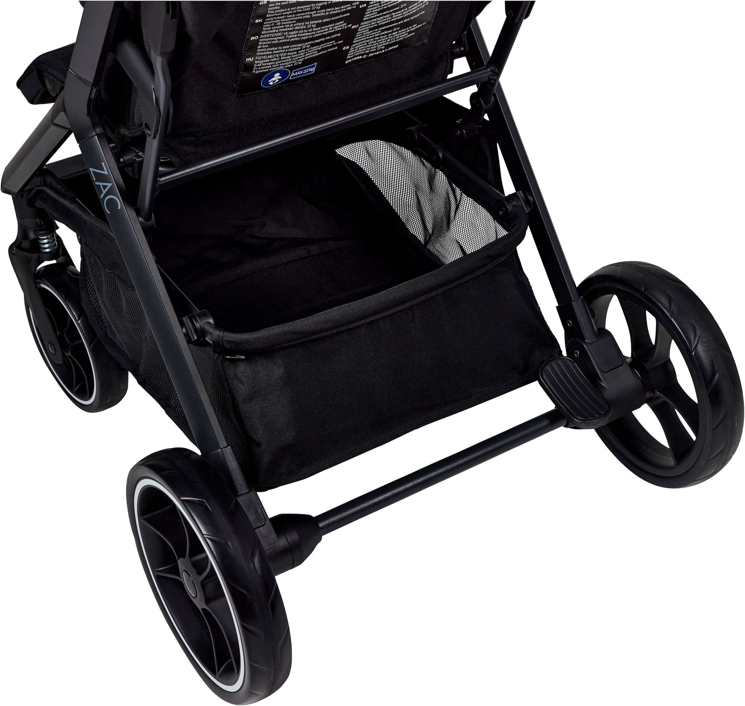 Moon Kinder-Buggy »ZAC«, 22 kg, inkl. Tragetasche und Regenschutz