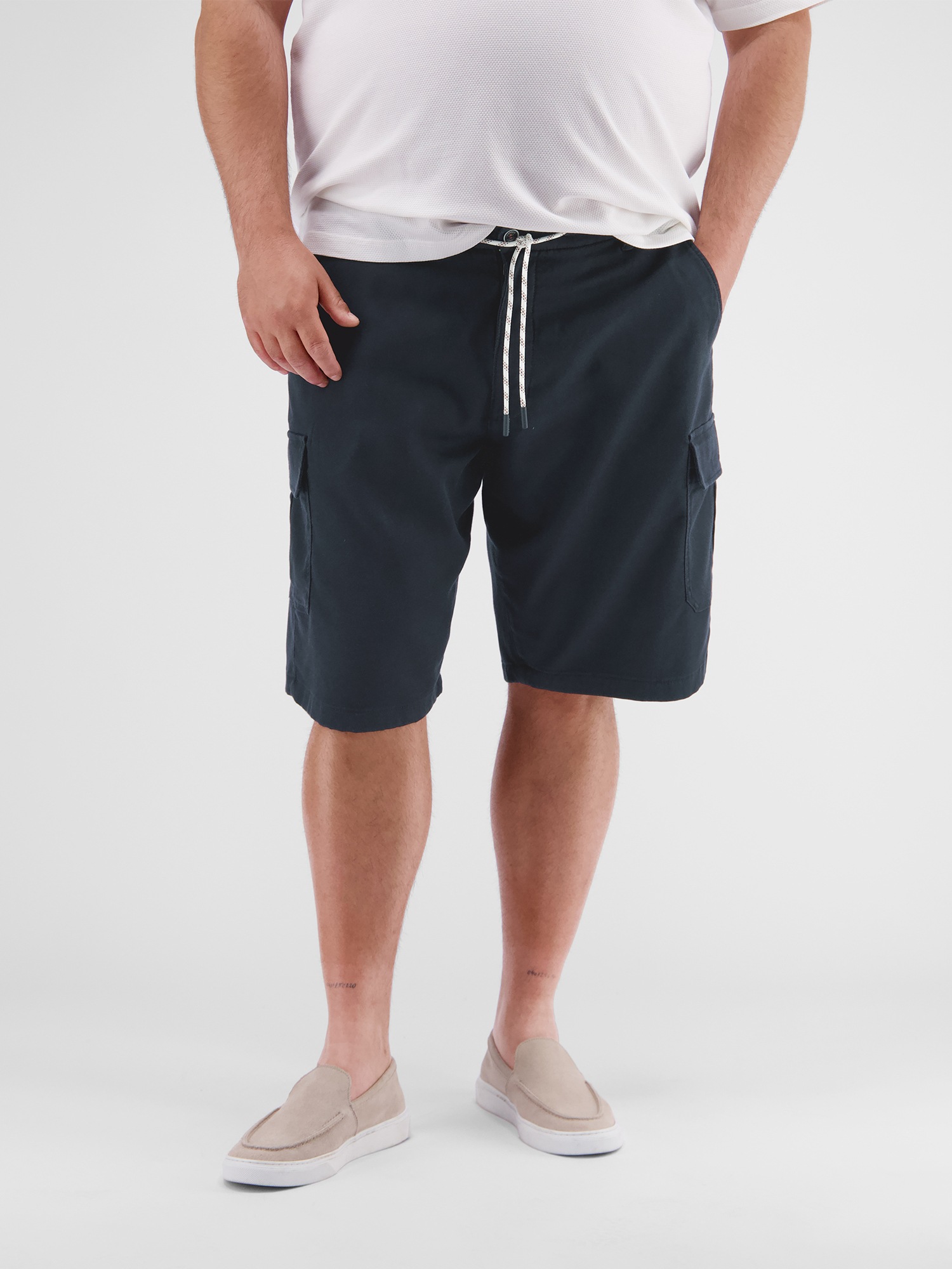 LERROS Jogg-Bermudas "LERROS Cargo-Jog-Bermuda in Übergrößen" günstig online kaufen