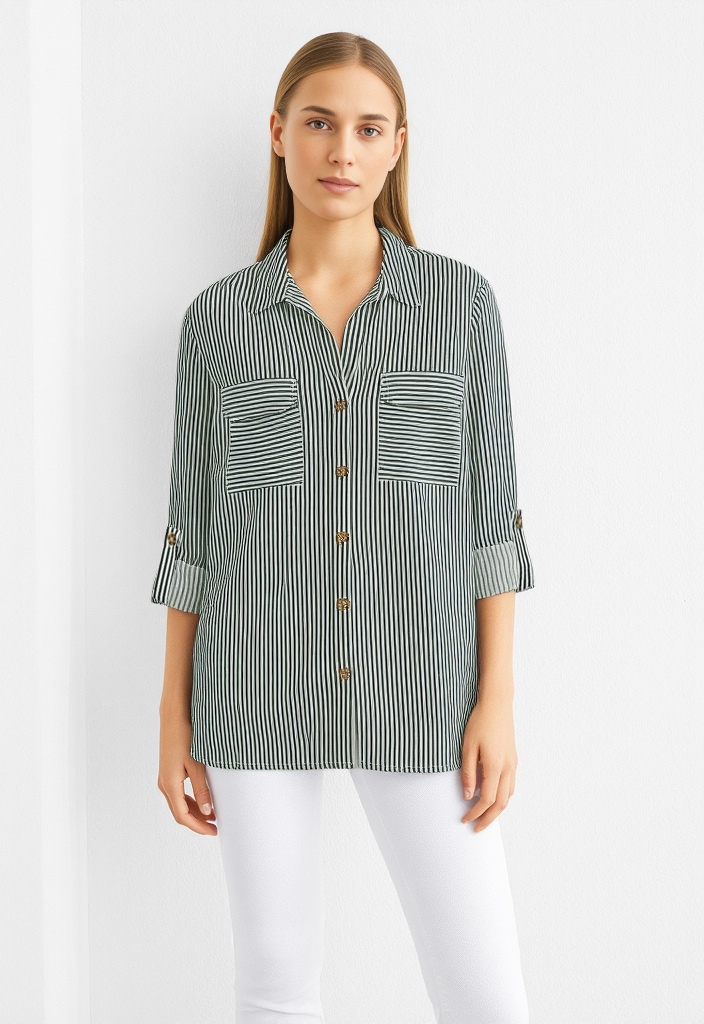 Vero Moda Hemdbluse "VMBUMPY L/S SHIRT NEW WVN GA NOOS" Viskose, regular fi günstig online kaufen