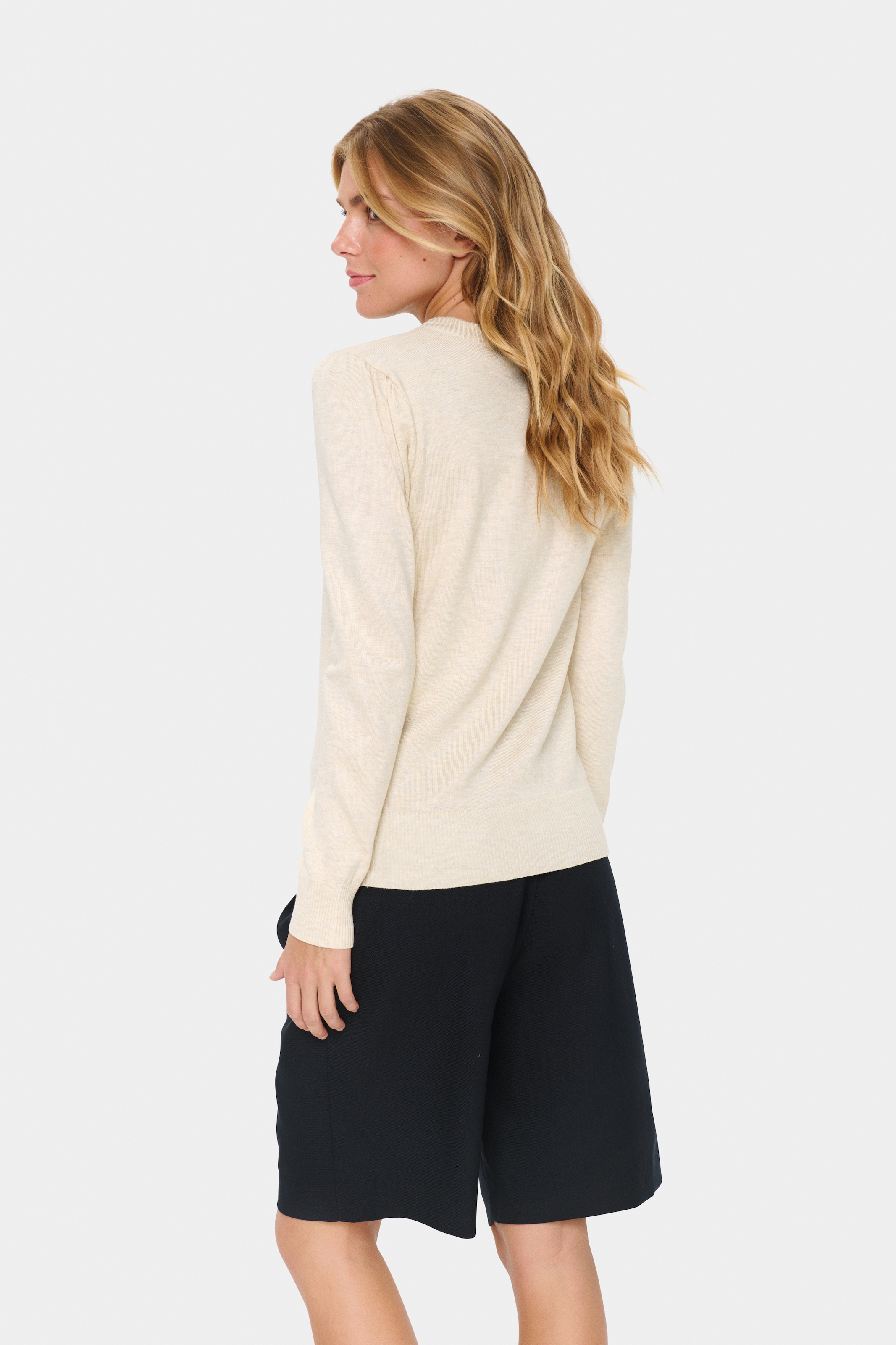Saint Tropez Rundhalspullover »MilaSZ«
