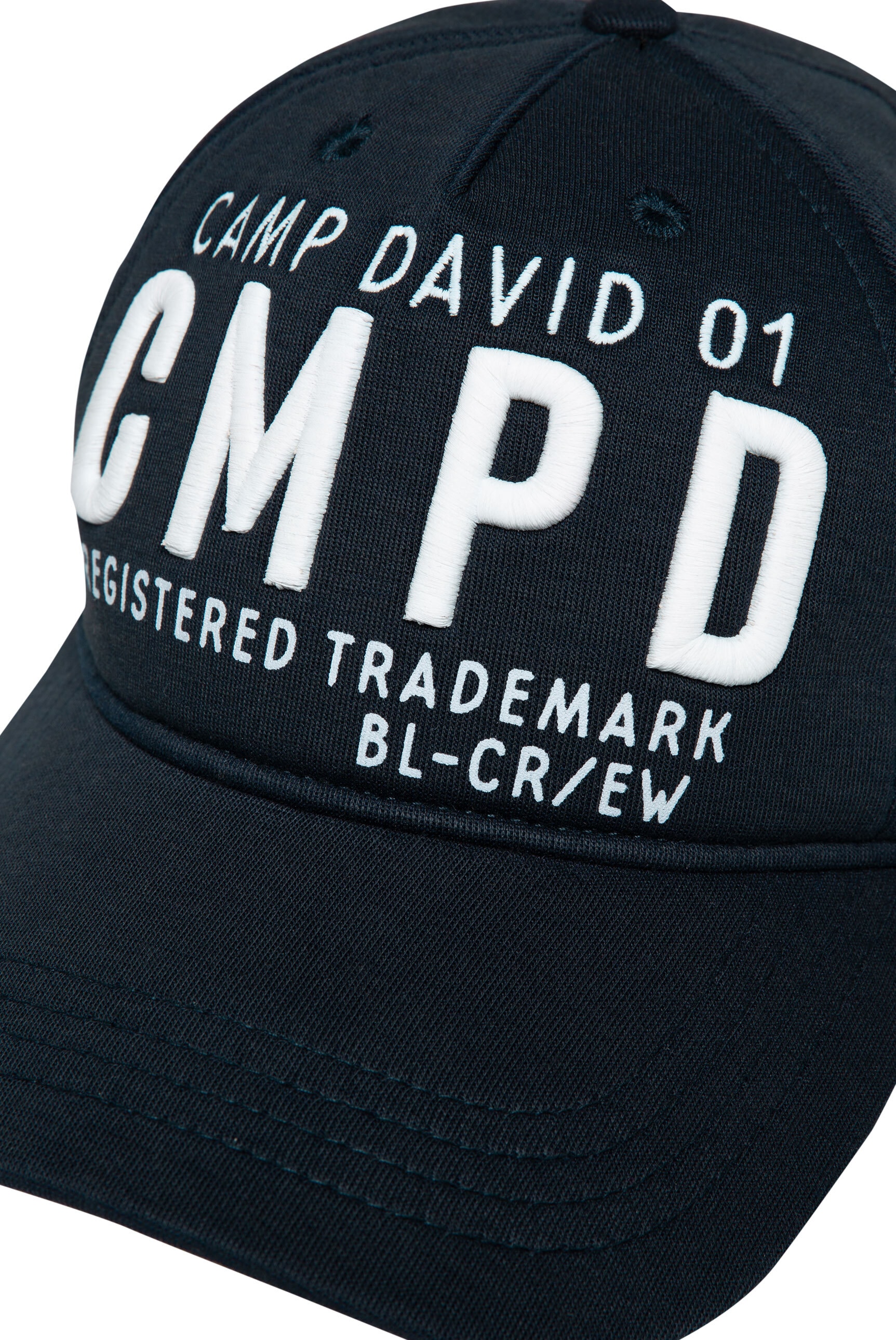 CAMP DAVID Baseball Cap, mit verstärktem Schirm