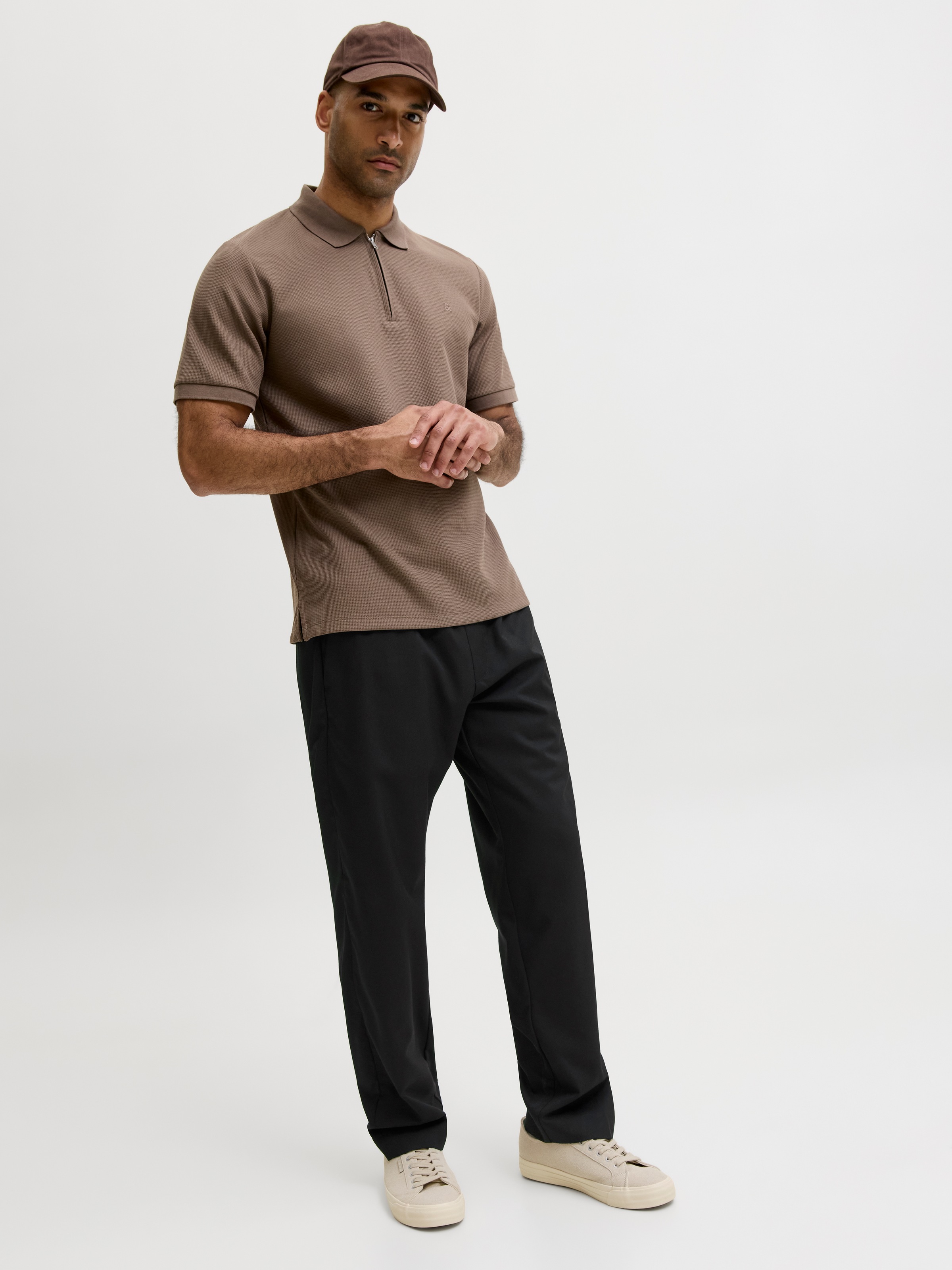 Jack & Jones Schlupfhose »JPSTKANE TOBY JOGGER NOOS«  Materialmix, relaxed fit
