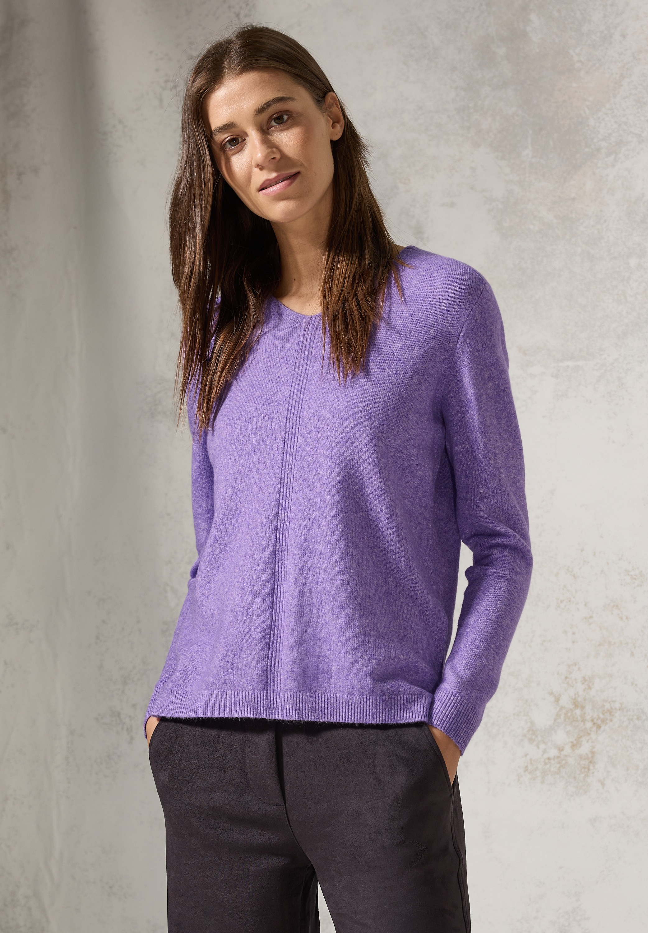 Cecil Strickpullover, mit Strick-Detail günstig online kaufen