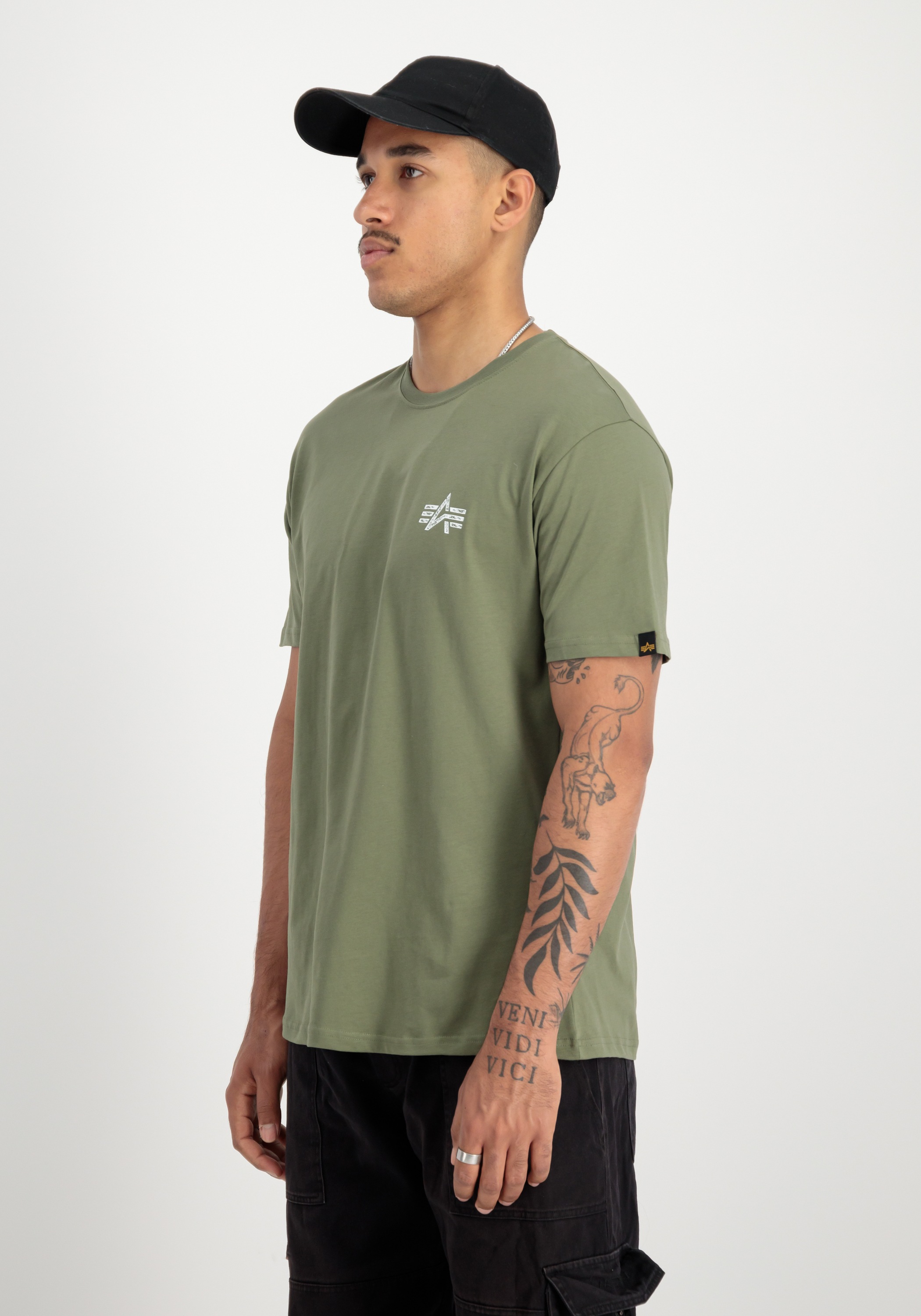 Alpha Industries T-Shirt »Alpha Industries Men - T-Shirts Signature Backprint T-Shirt«