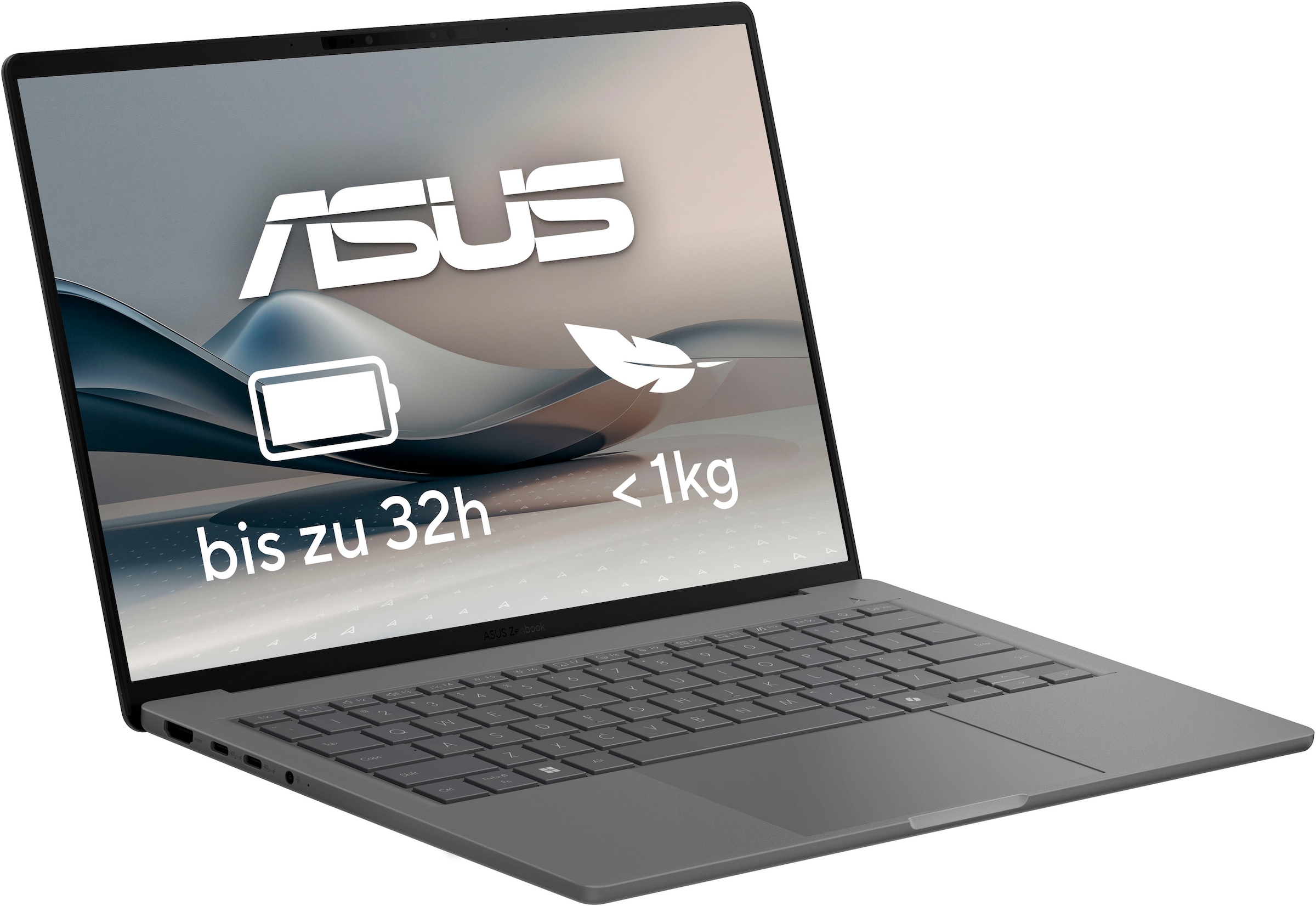 Asus Gaming-Notebook »ZenBook A14 X1-26-100 16 512 UX3407QA-QD290W«, 35,6 cm, / 14 Zoll, Qualcomm, X, 512 GB SSD