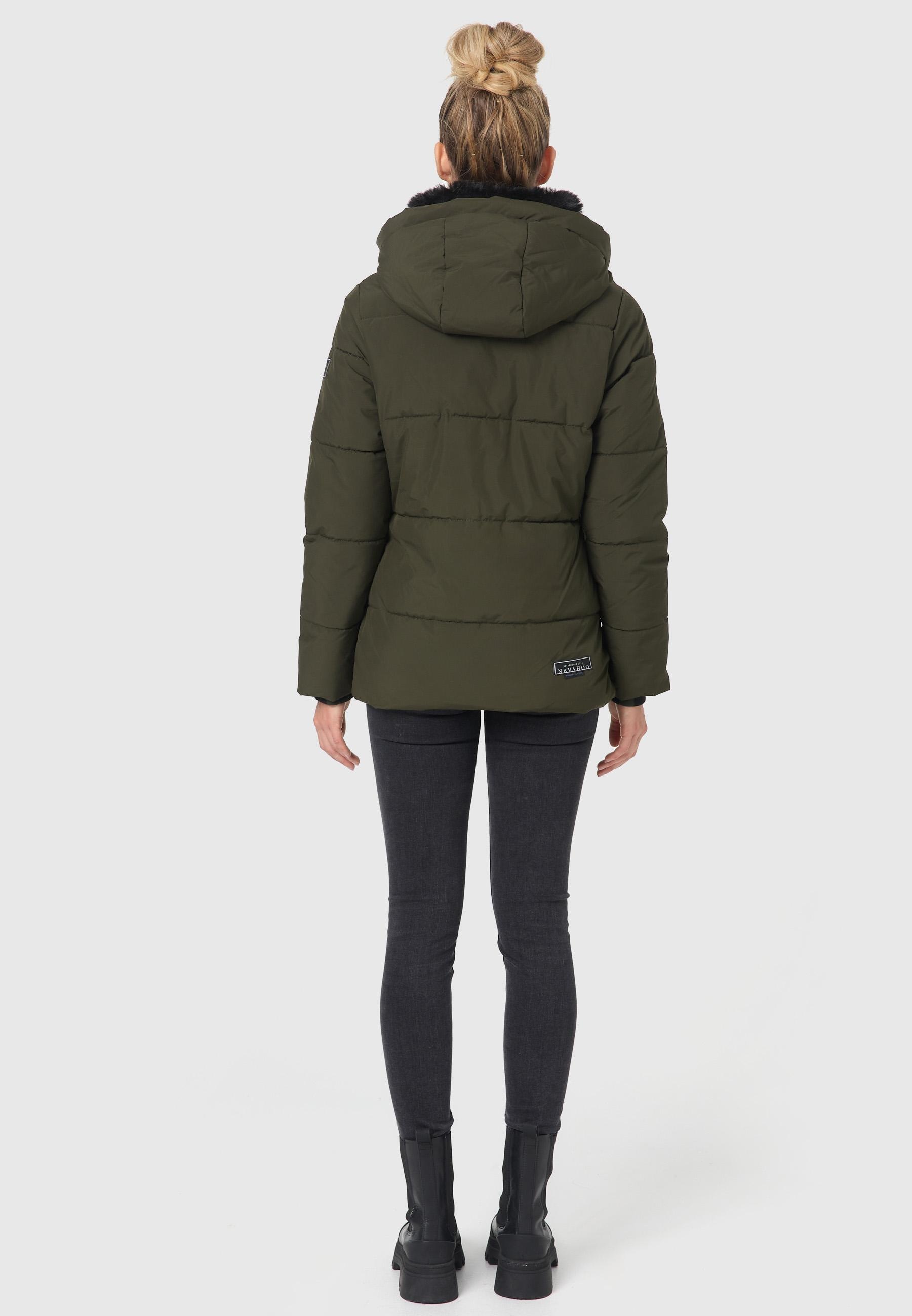 Navahoo Steppjacke »Sag ja XIV«, mit Kapuze, Warme gesteppte Winterjacke mit Kapuze