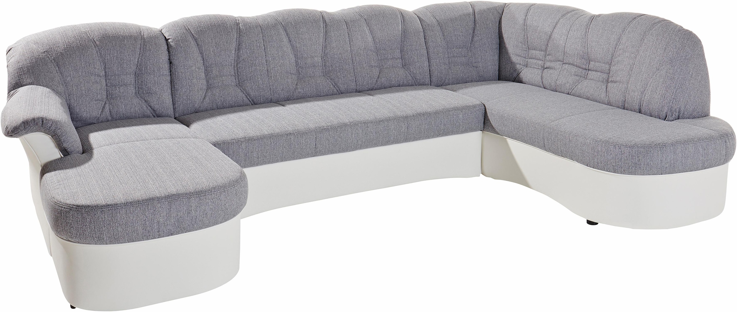 DOMO collection Wohnlandschaft »Elva U-Form«, wahlweise mit Bettfunktion und Federkern