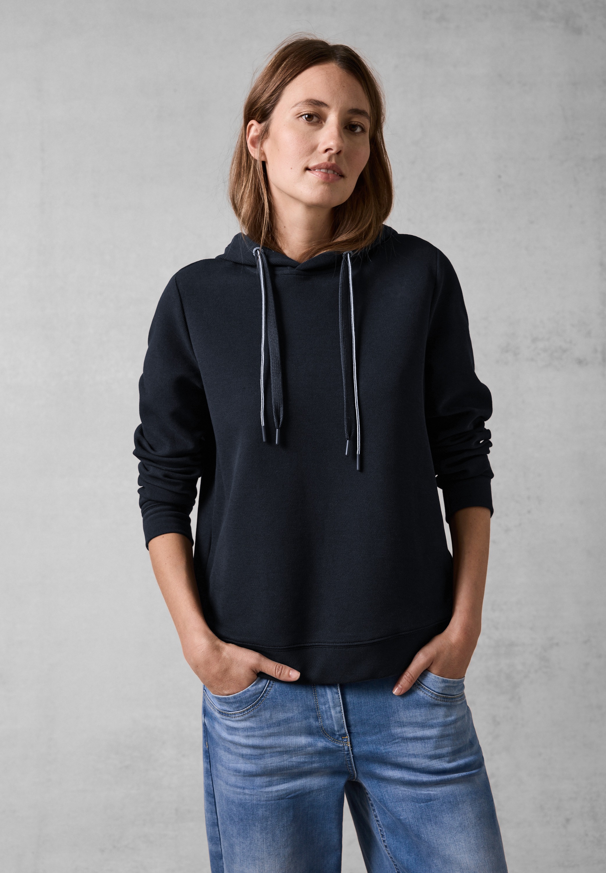 Cecil Damen Sweatshirt Mit Kapuze - Bequemes Hoodie Für Casual Outfits