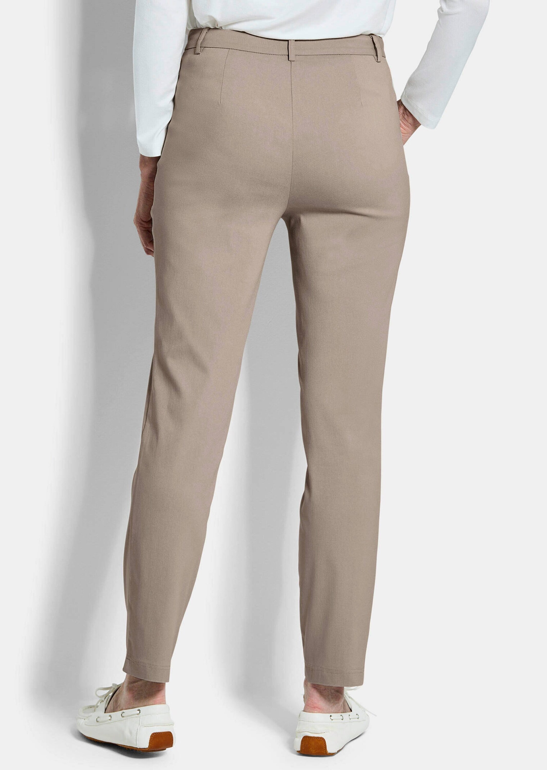 GOLDNER Stoffhose »Kurzgröße Bengalinhose LOUISA aus Super Stretch«