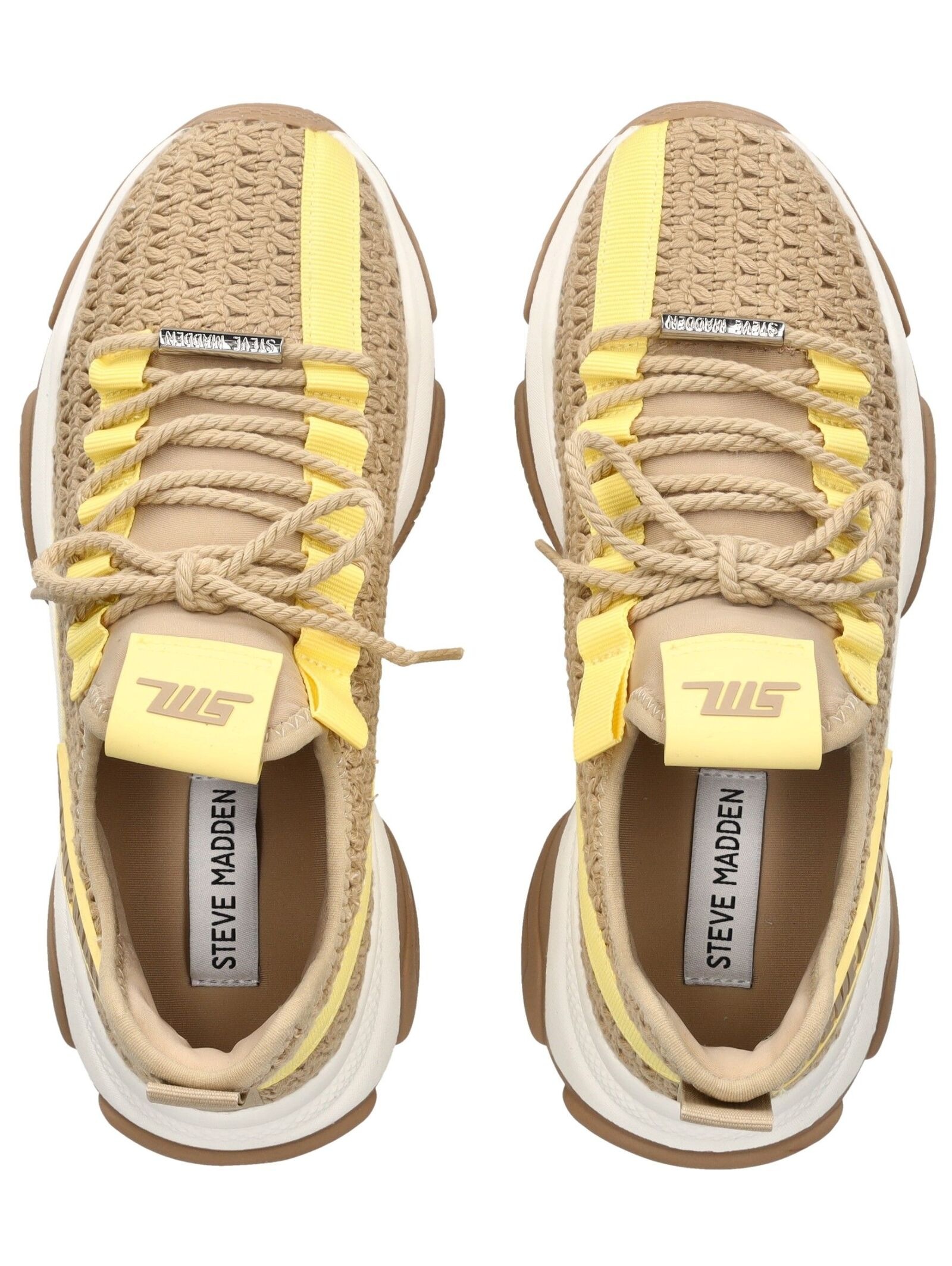 Steve Madden Mileage Sneaker Tan 37 6