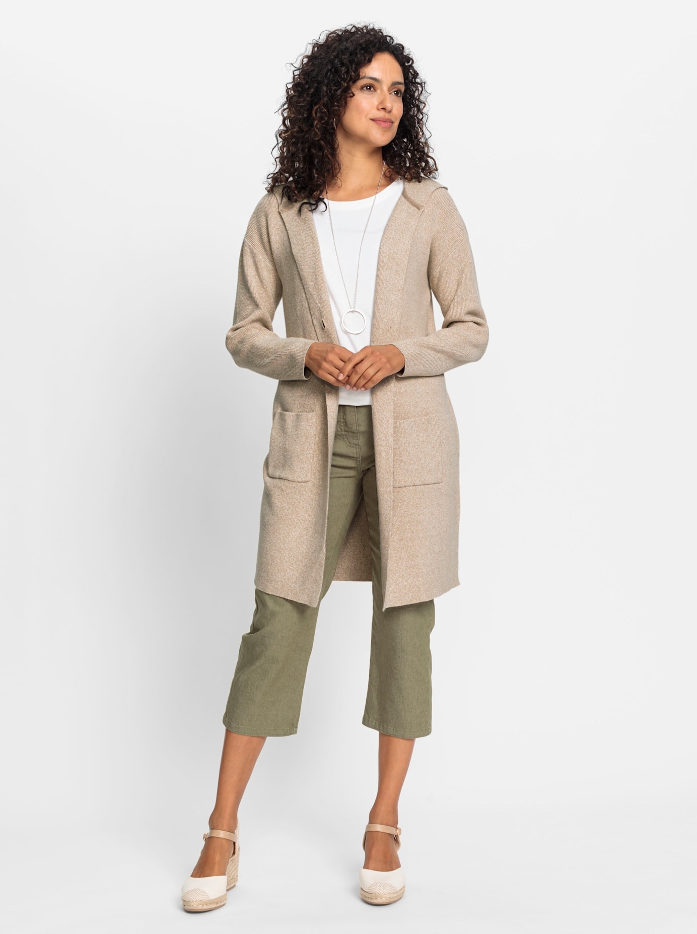 Inspirationen Kapuzenstrickjacke günstig online kaufen