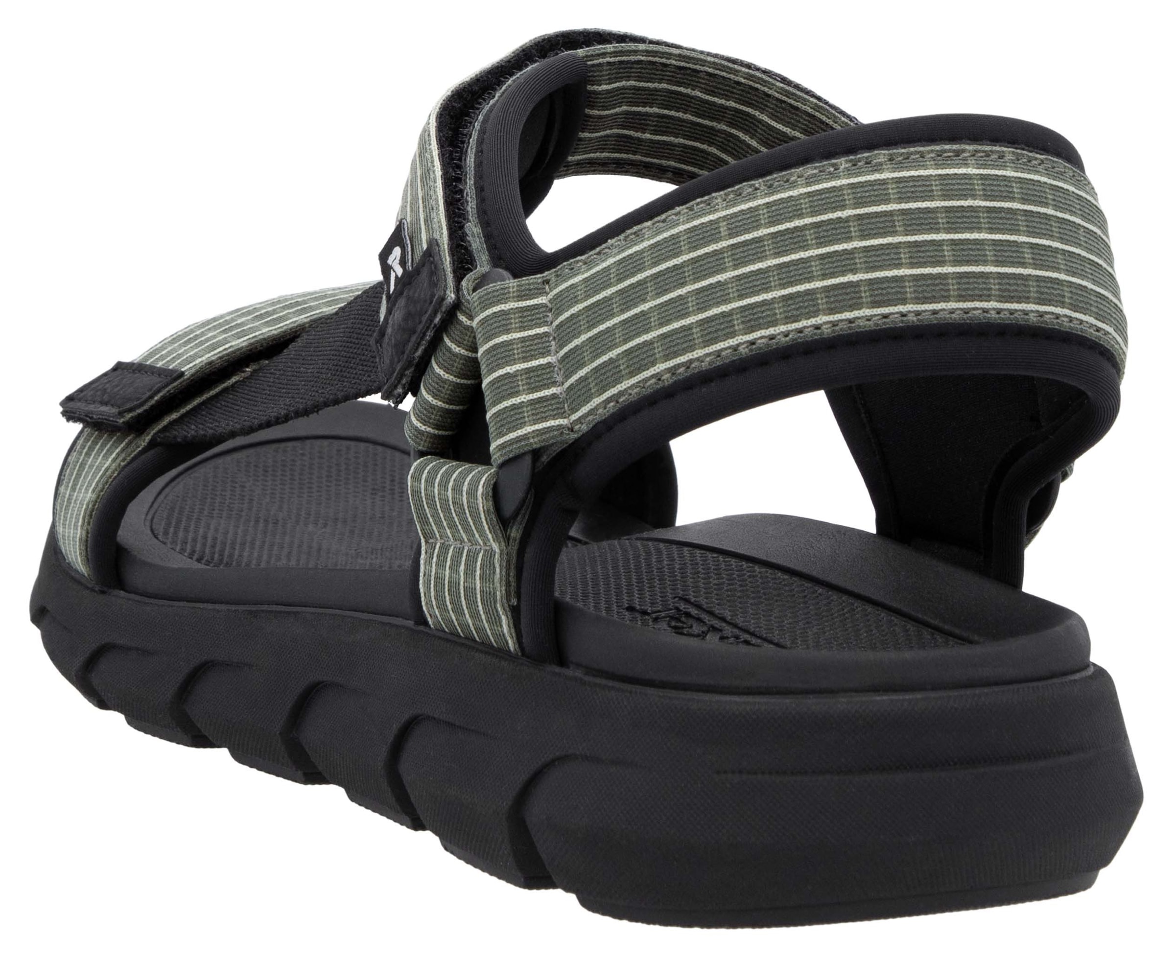 RIEKER Sport Sandale »Orlando«, Outdoorsandale, Sommerschuh, Maschinenwäsche, mit weichem Fußbett