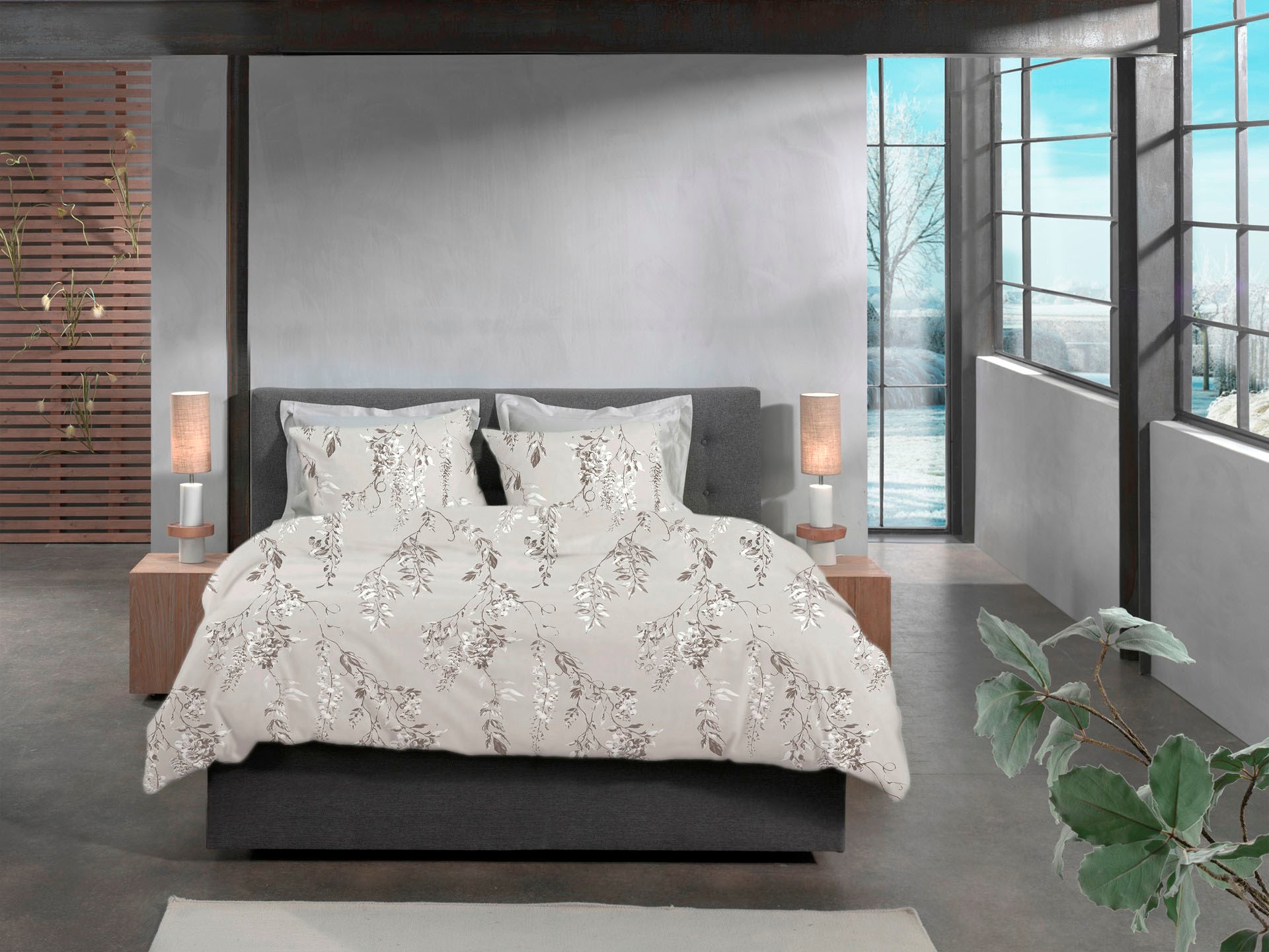 Heckett & Lane Bettwäsche "Chiara" 2 tlg. hochwertiges Flanell, Bettwäsche günstig online kaufen