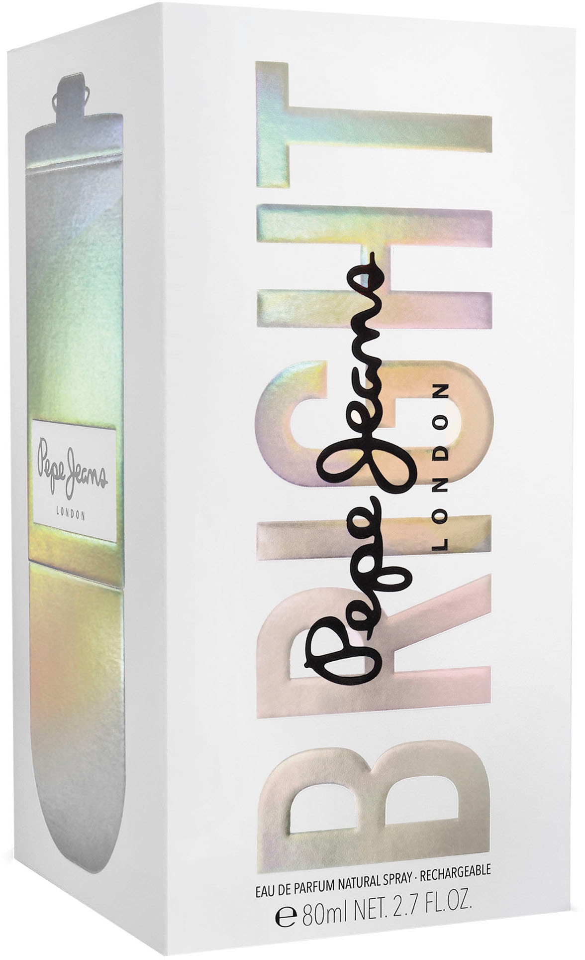 Pepe Jeans Eau de Parfum »Pepe Jeans - Bright for her EDP 80ml«, mit einer kuscheligen Basis aus weißem Moschus und cremigem Sandelholz