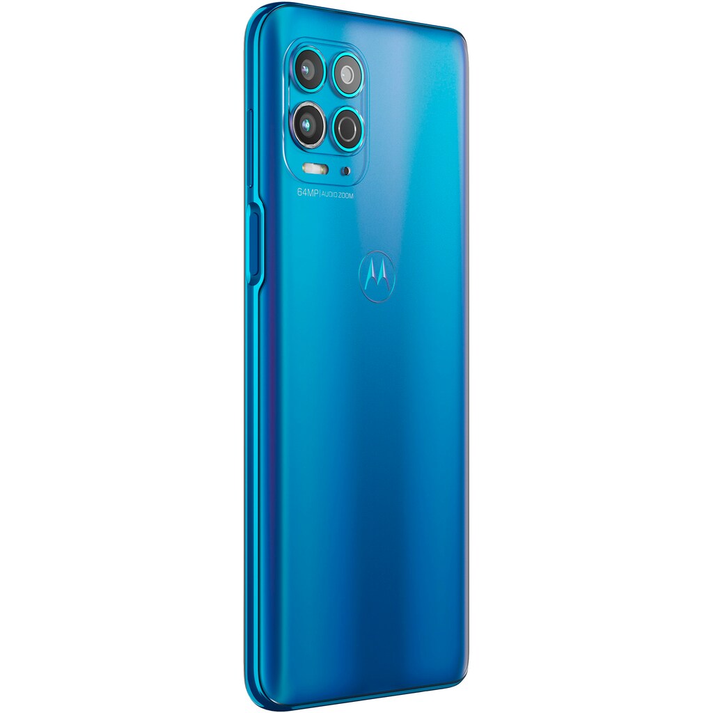 Motorola Smartphone »G100«, Blau, 17 cm/6,7 Zoll, 128 GB Speicherplatz, 64 MP Kamera