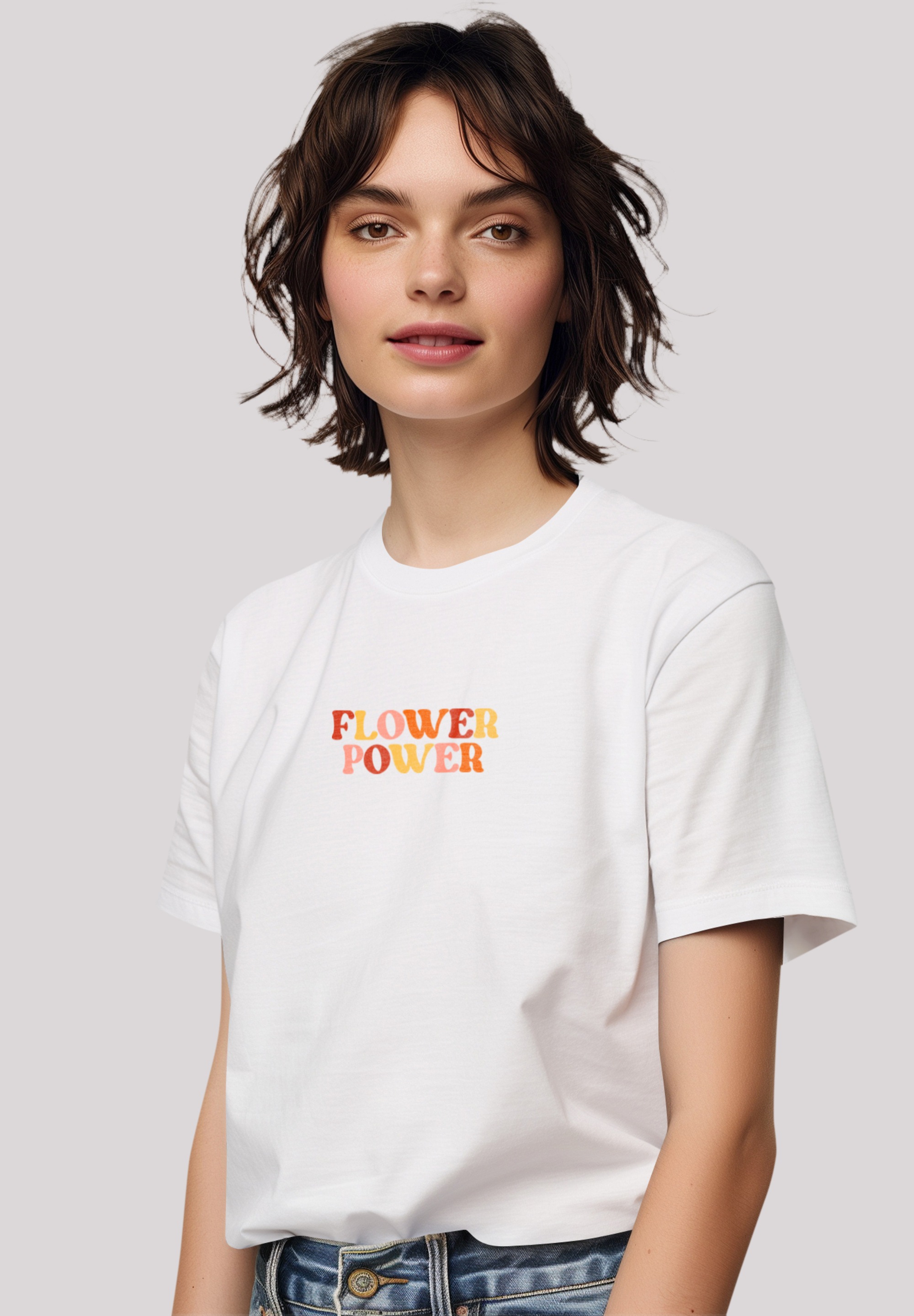 F4NT4STIC T-Shirt »Die Biene Maja FLOWER POWER«, Premium Qualität, Zeichentrick, TV Serie