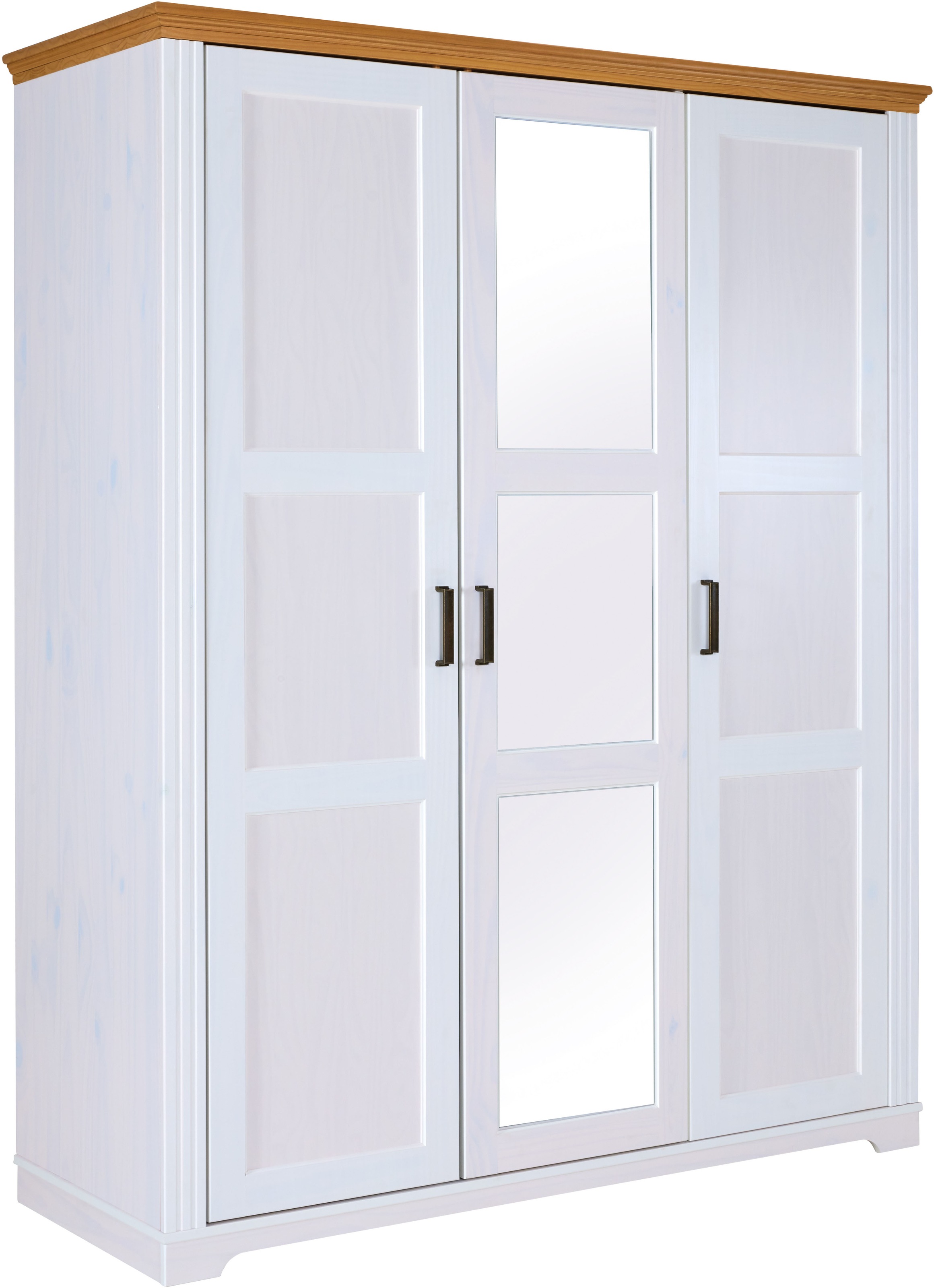 Inter Link Drehtürenschrank "Maluno" 1 Stk. tlg. Kiefer Massiv, Soft-Close, günstig online kaufen