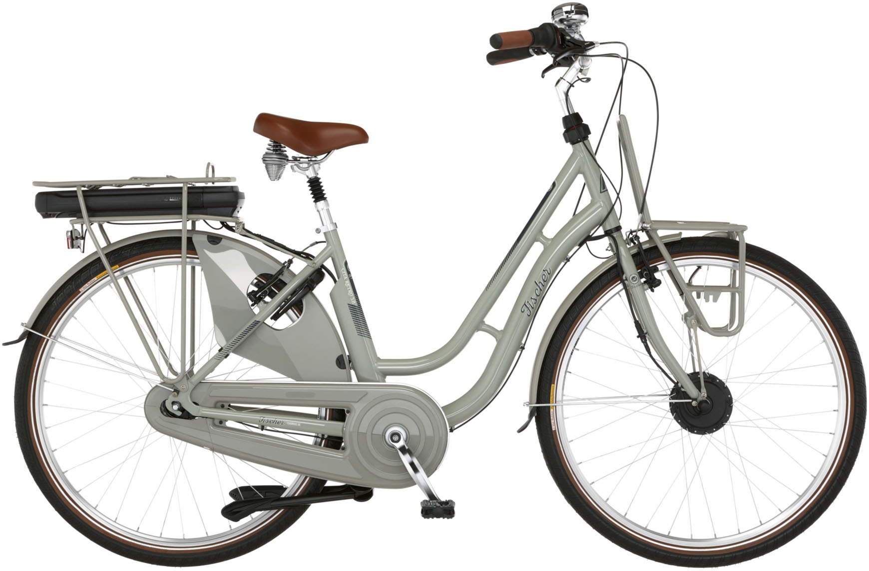 FISCHER Fahrrad E-Bike »CITA RETRO 3.8 522 48.«, 7 Gang, Shimano, Nexus Nabenschaltung, (mit...