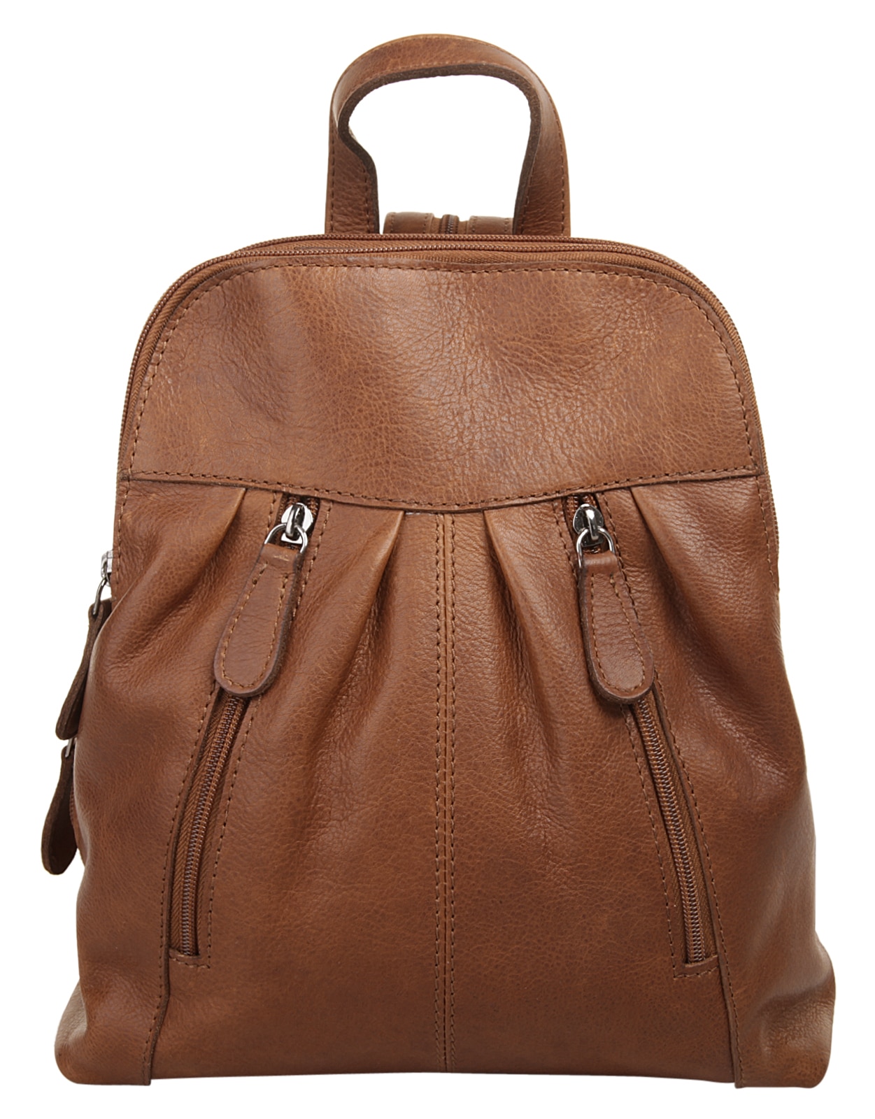 Cluty Cityrucksack, echt Leder