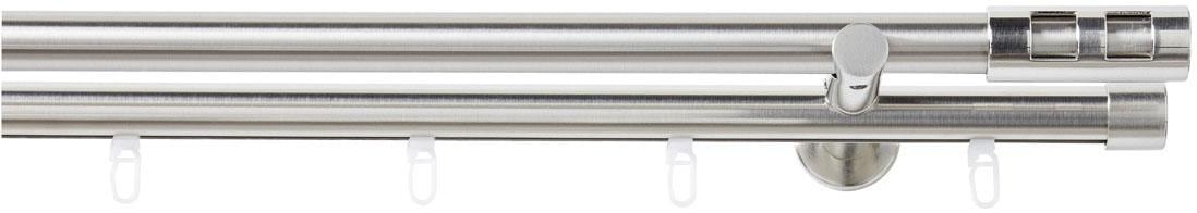 Good Life Kombi-Vorhangstange "Cartucho" Ø 20 mm 2 läufig-läufig Fixmaß günstig online kaufen