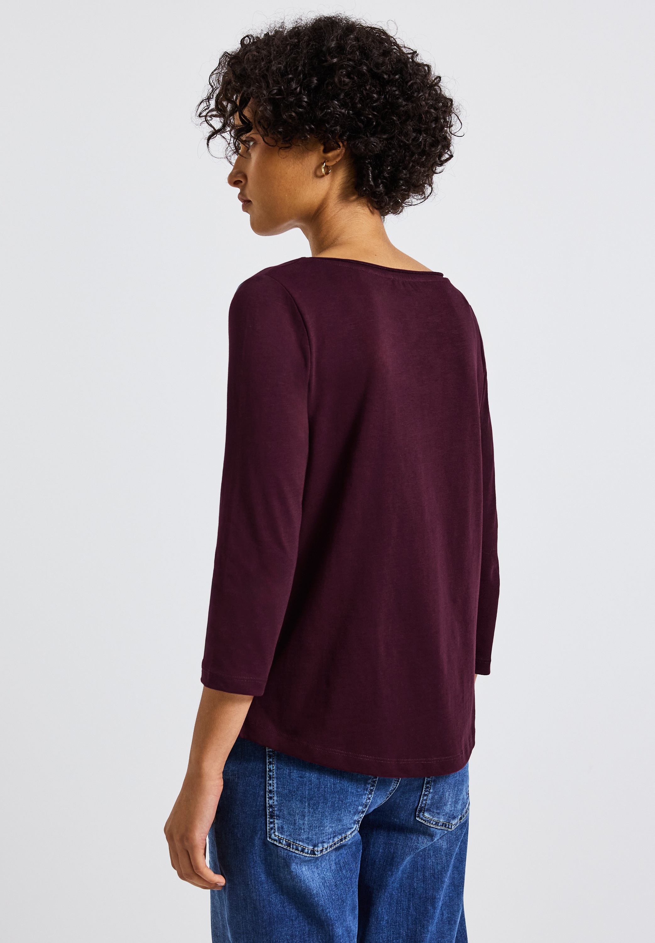 STREET ONE T-Shirt, aus reiner Baumwolle