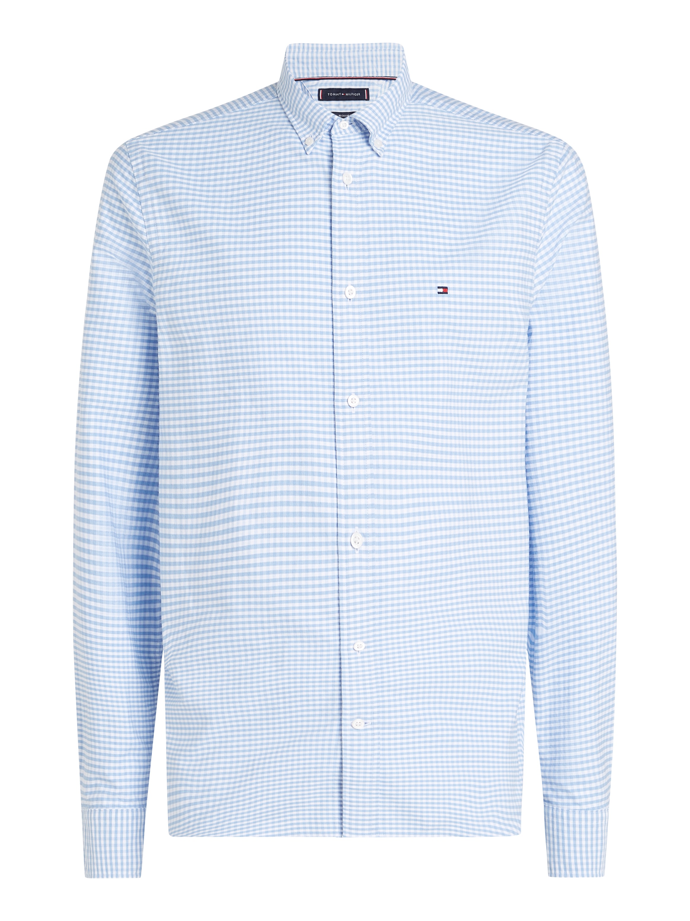 Tommy Hilfiger Langarmhemd »HERITAGE OXFORD GINGHAM RF SHIRT«, mit modischem Klein-Karomuster