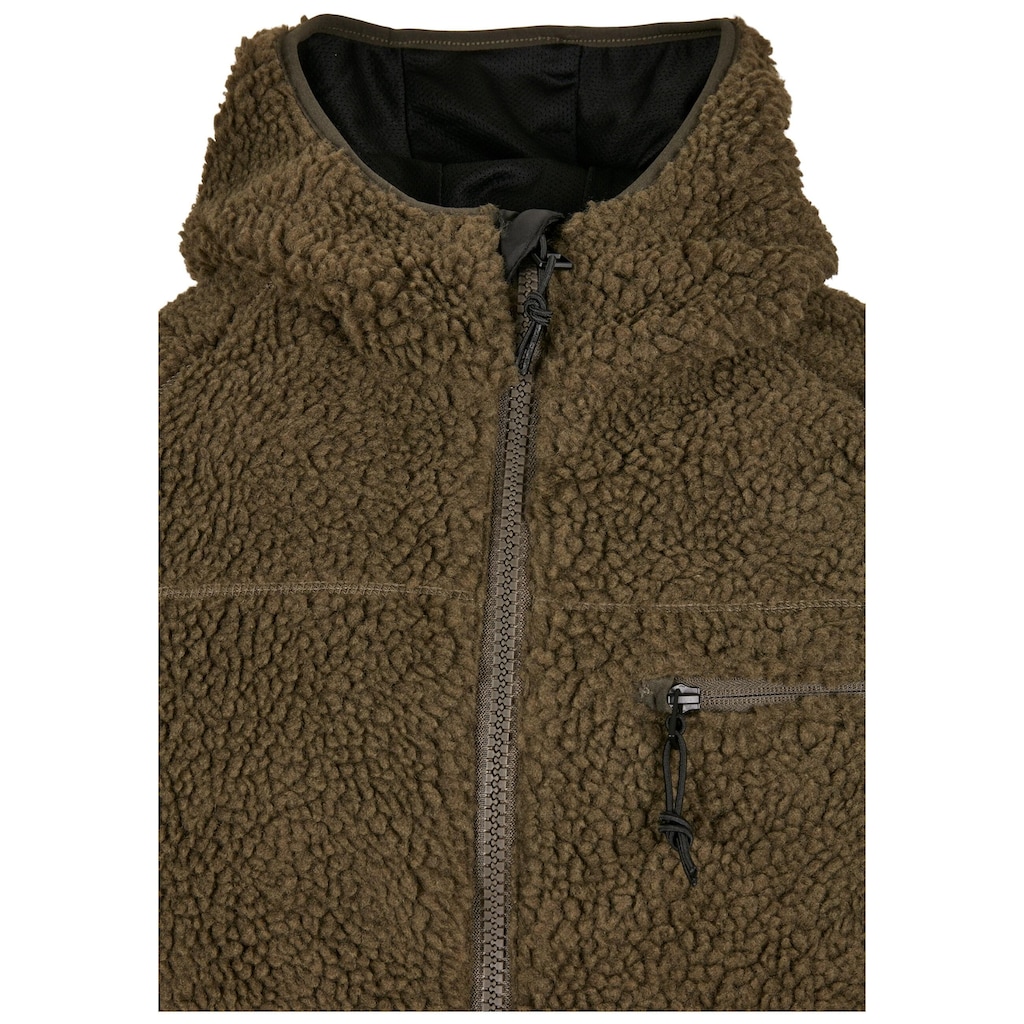 Brandit Anorak »Brandit Herren Teddyfleece Worker Jacket«, (1 St.), mit Kapuze