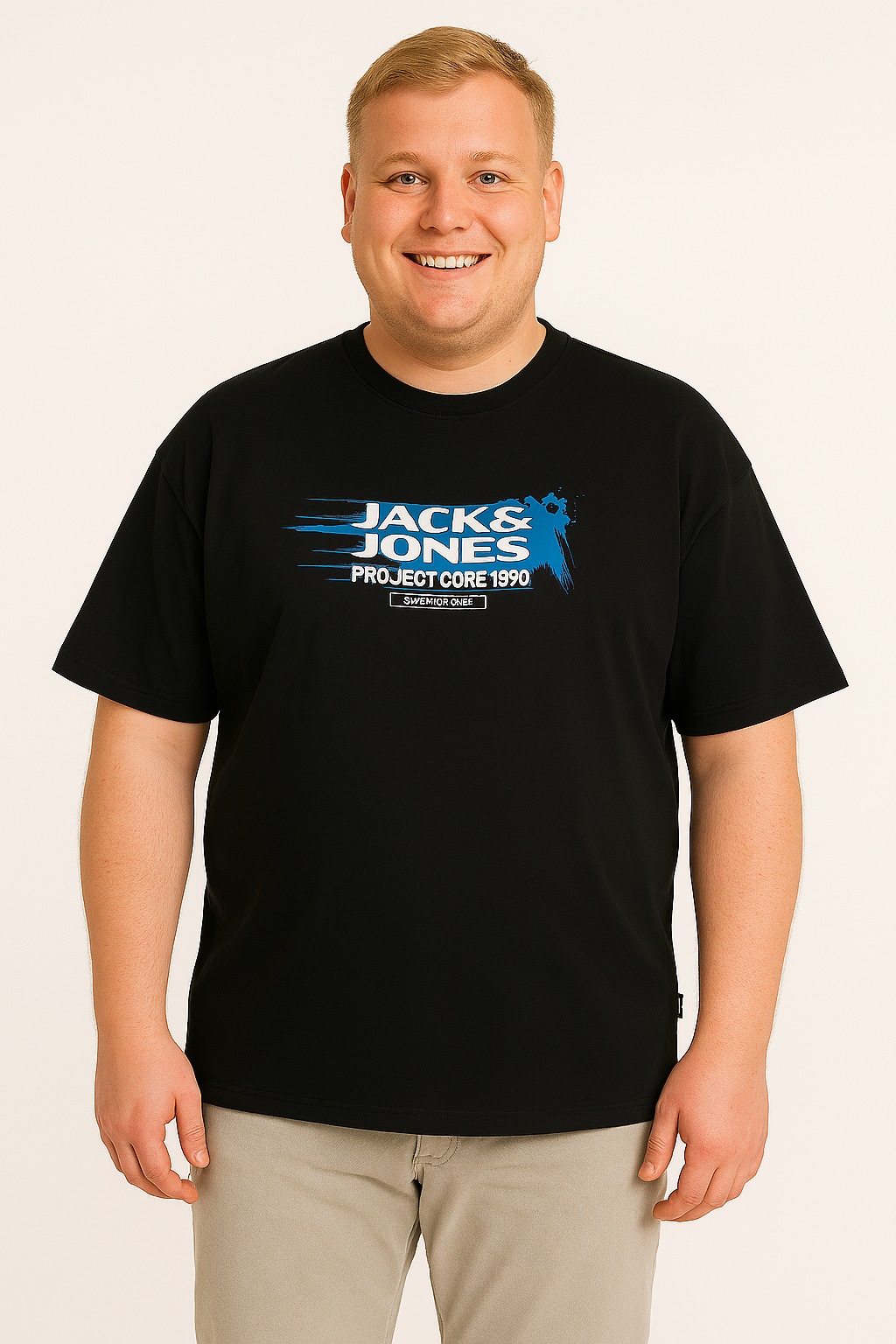 Jack & Jones PlusSize Print-Shirt "JCOCONDOR TEE SS CREW NECK FST PLS" günstig online kaufen