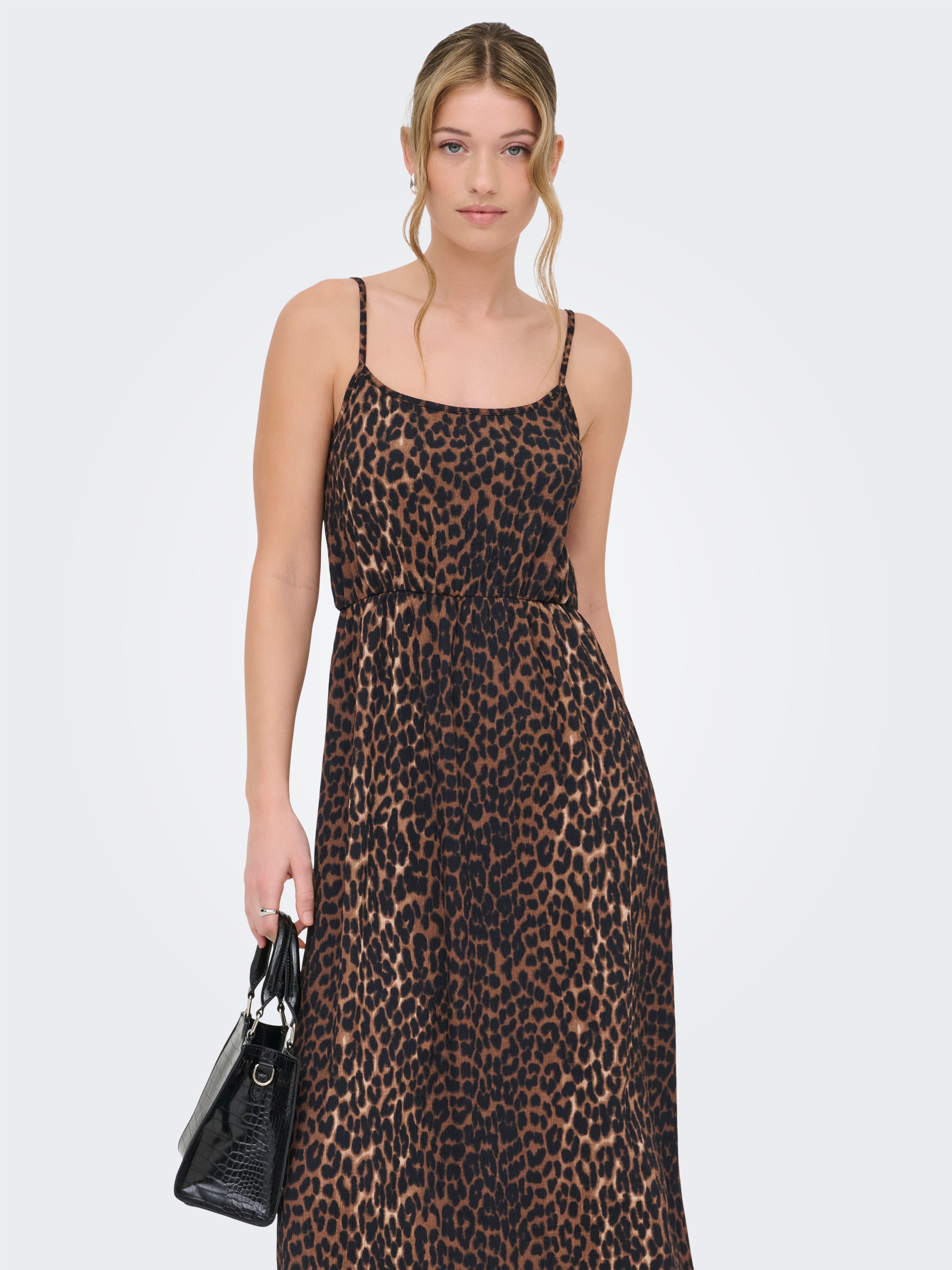 Thumbnail - ONLY Maxikleid "ONLALTA S/L LONG STRAP DRESS PNT ZLO"