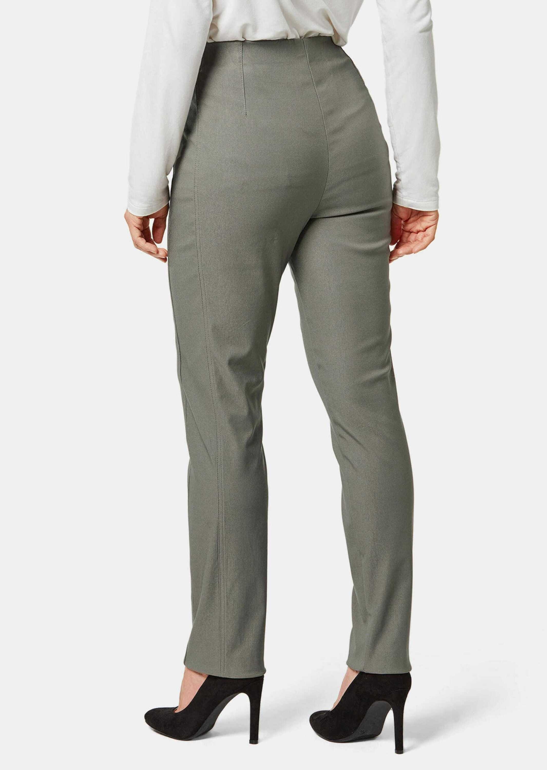GOLDNER 2-in-1-Hose »Stretchhose LOUISA Wärmende Schlupfhose LOUISA in knitterarmer Ware«