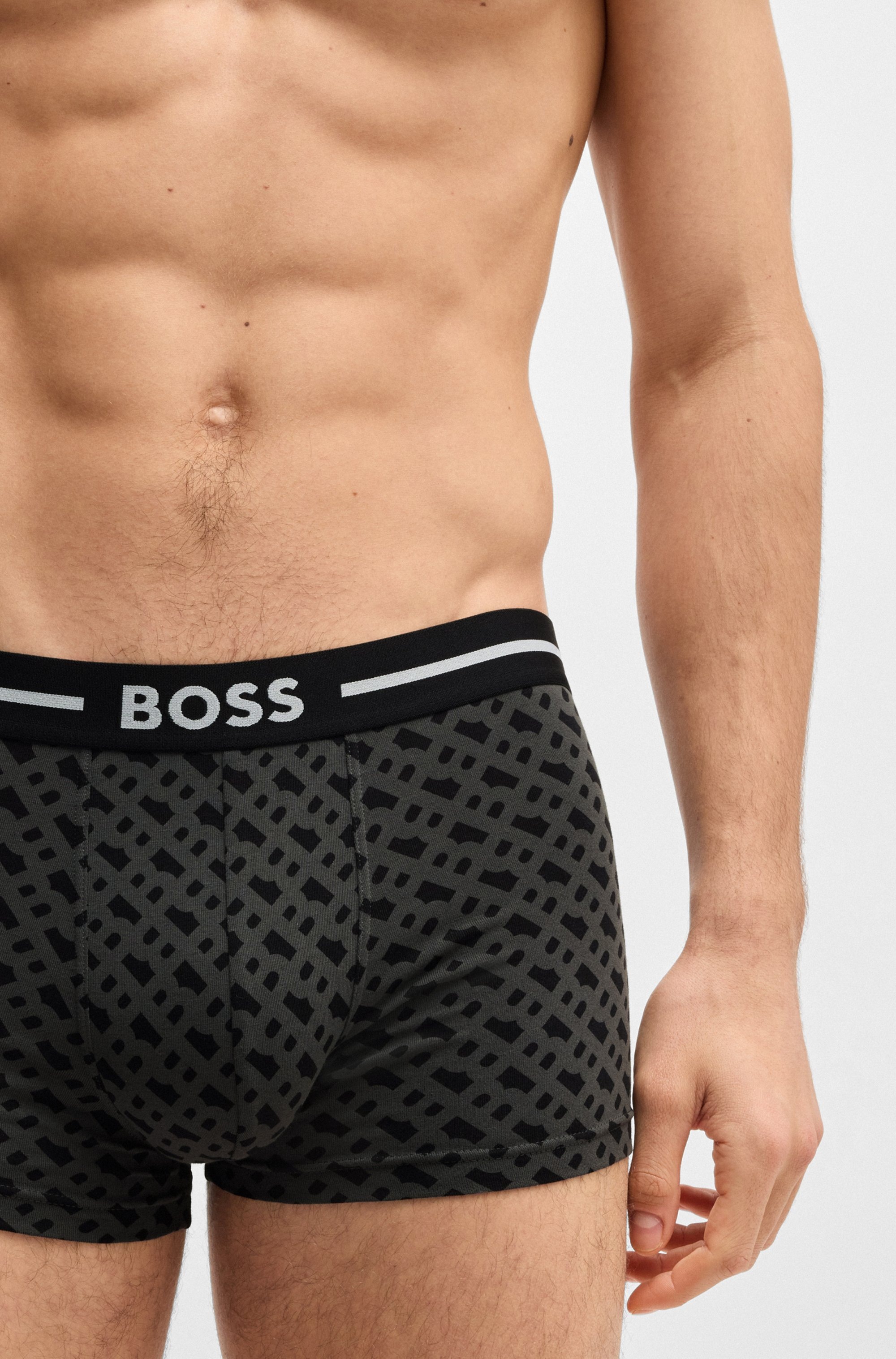 BOSS Trunk »Trunk 3P Bold Design«, (Packung, 3 St., 3er), mit BOSS Schriftzug