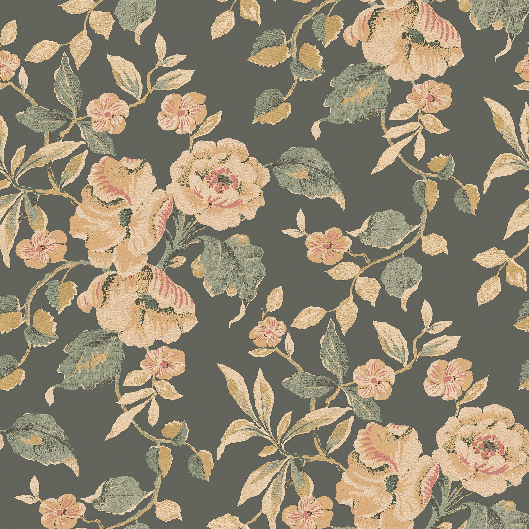 LAURA ASHLEY Vliestapete »Alyworth Trail Fern«, geblümt, 10mx52cm (ca. 5m2)