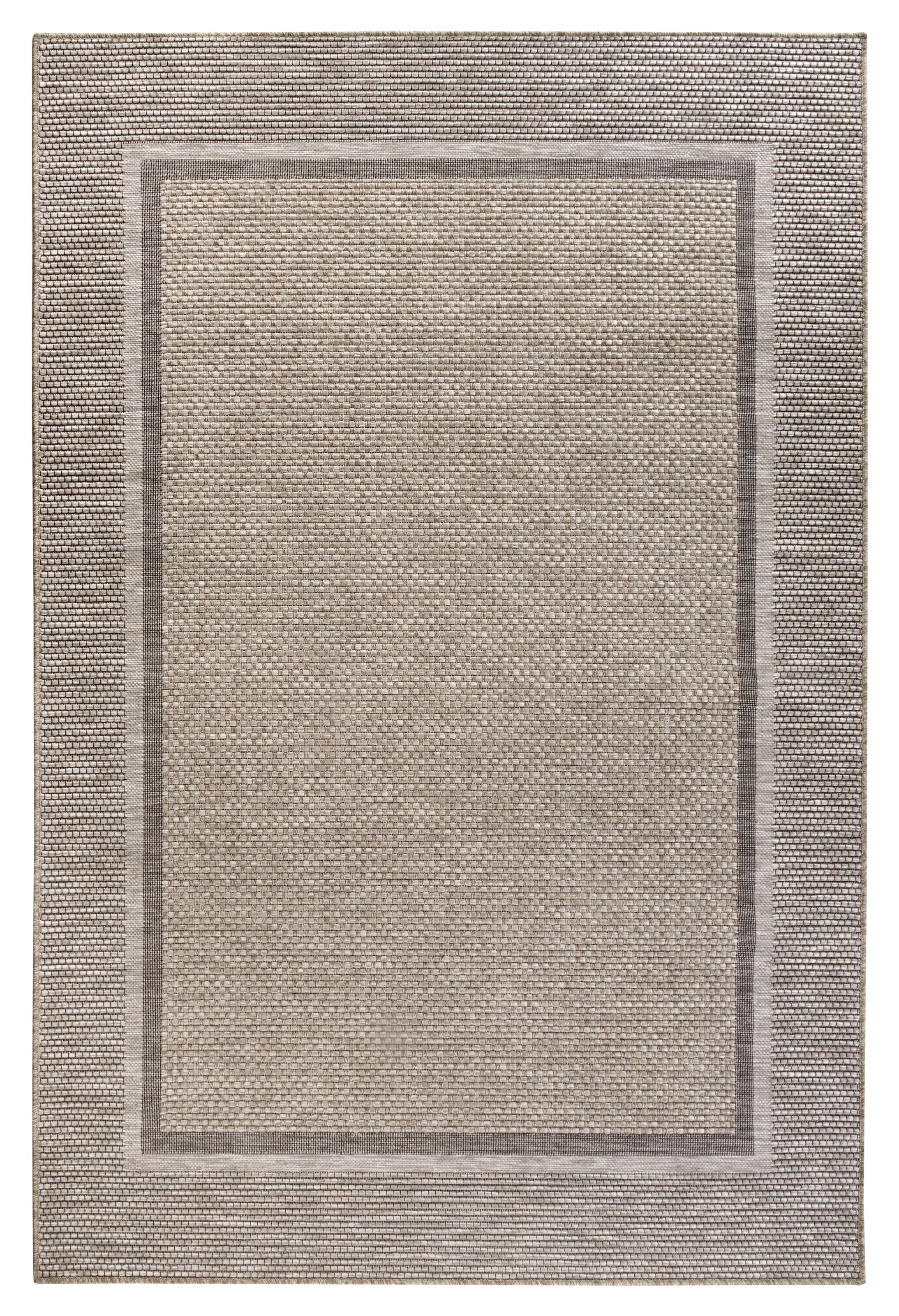 Villeroy & Boch Teppich »Luitwin«, rechteckig, 8 mm Höhe, In-& Outdoor, Flachgewebe, wetterfest, Terrasse, Balkon, natur, modern